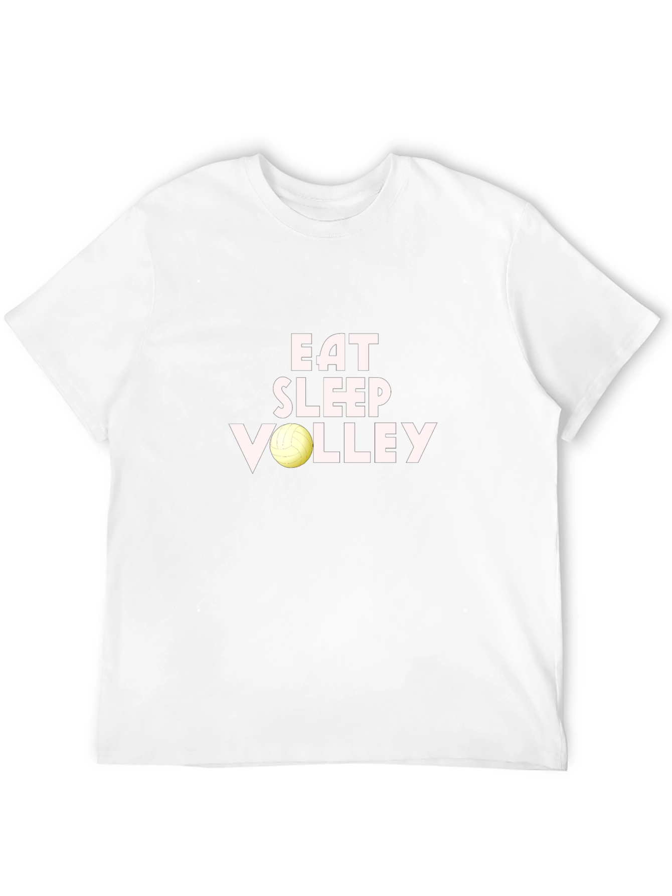 Eat Sleep Volley T-Shirt - Volleyball Lover Tee