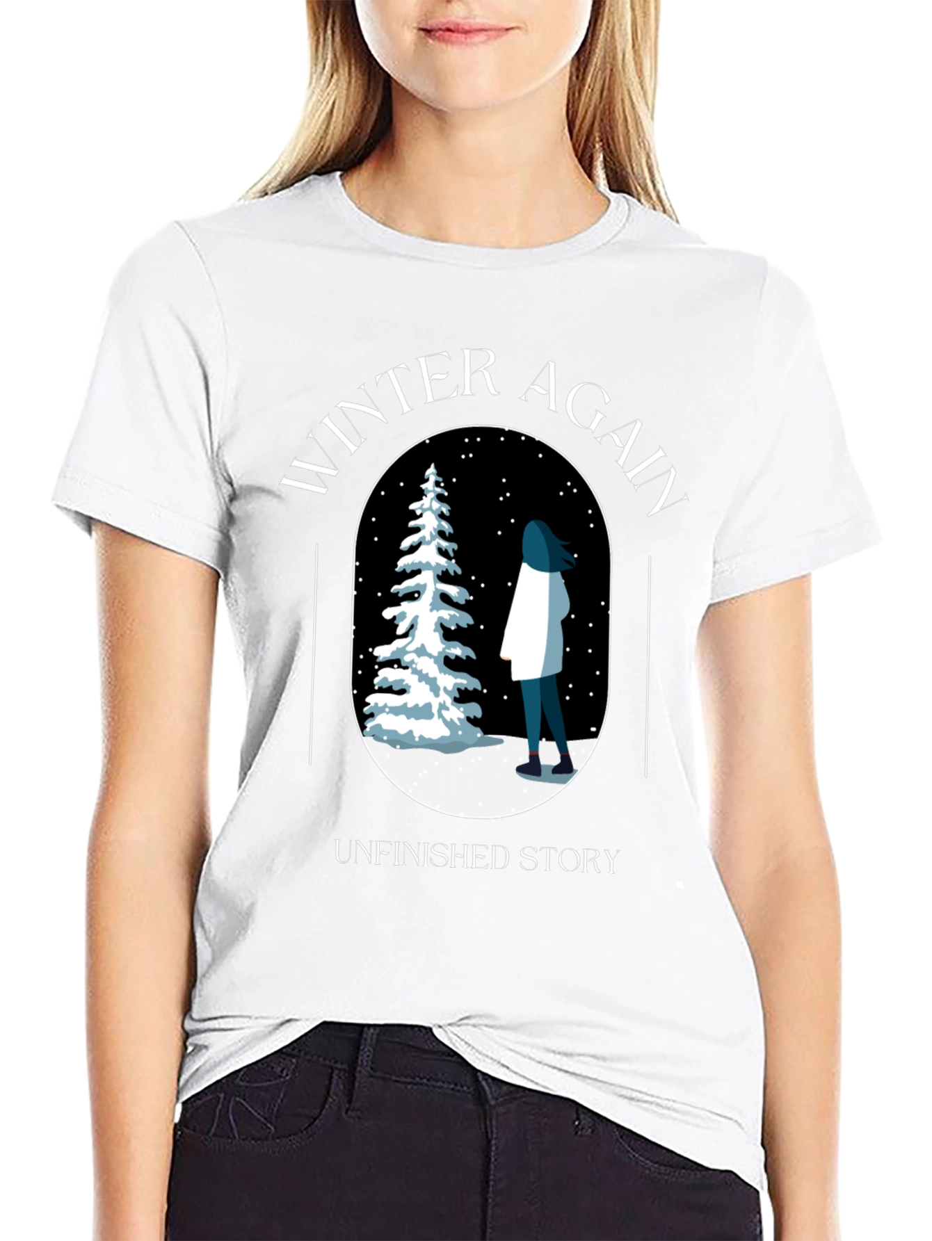 Winter Again T-Shirt - Unfinished Story Design