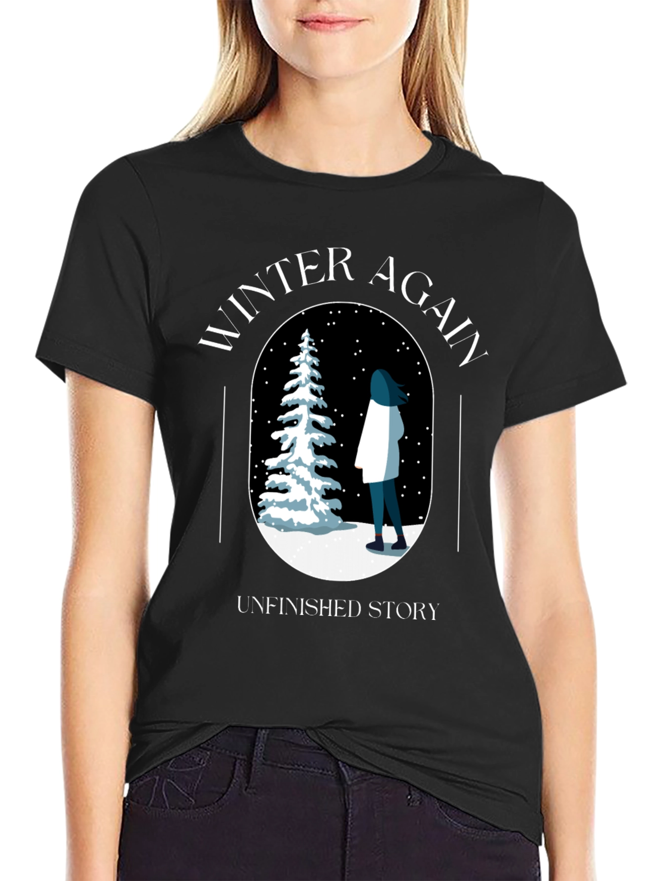 Winter Again T-Shirt - Unfinished Story Design