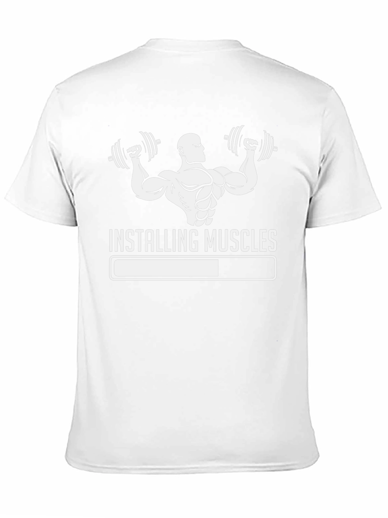 Installing Muscles Graphic T-Shirt - Gym & Fitness Apparel
