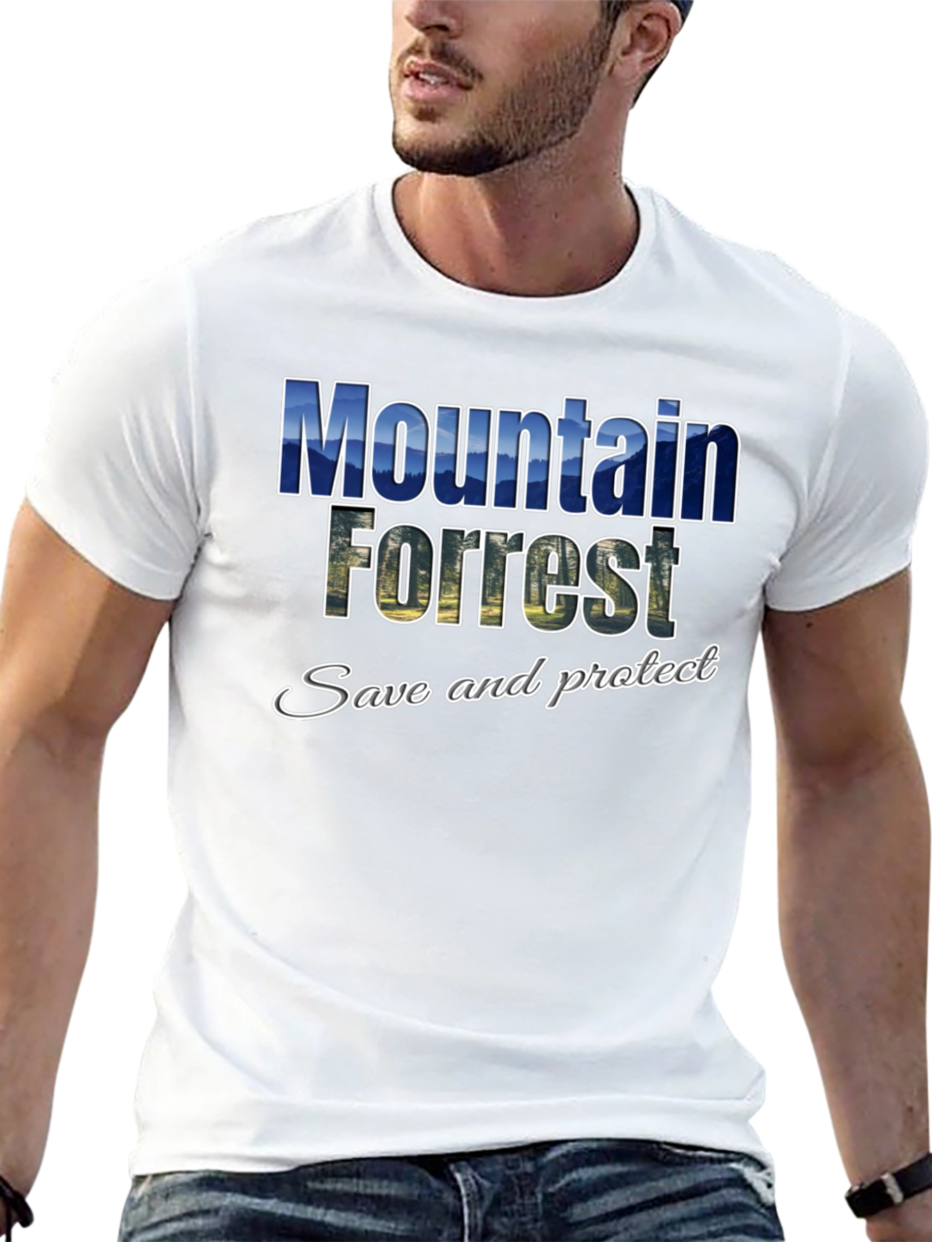Mountain Forrest T-Shirt - Save and Protect