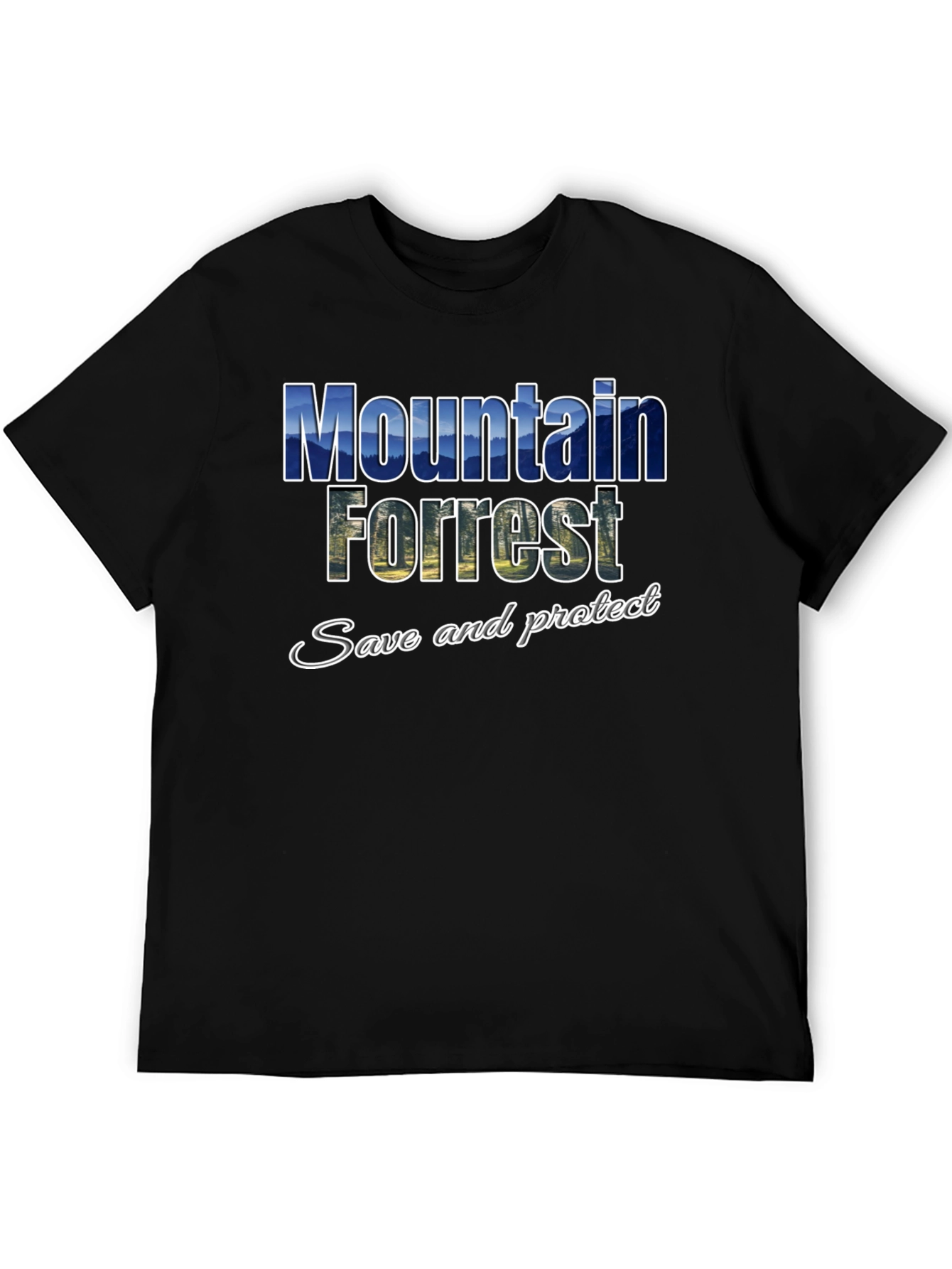 Mountain Forrest T-Shirt - Save and Protect