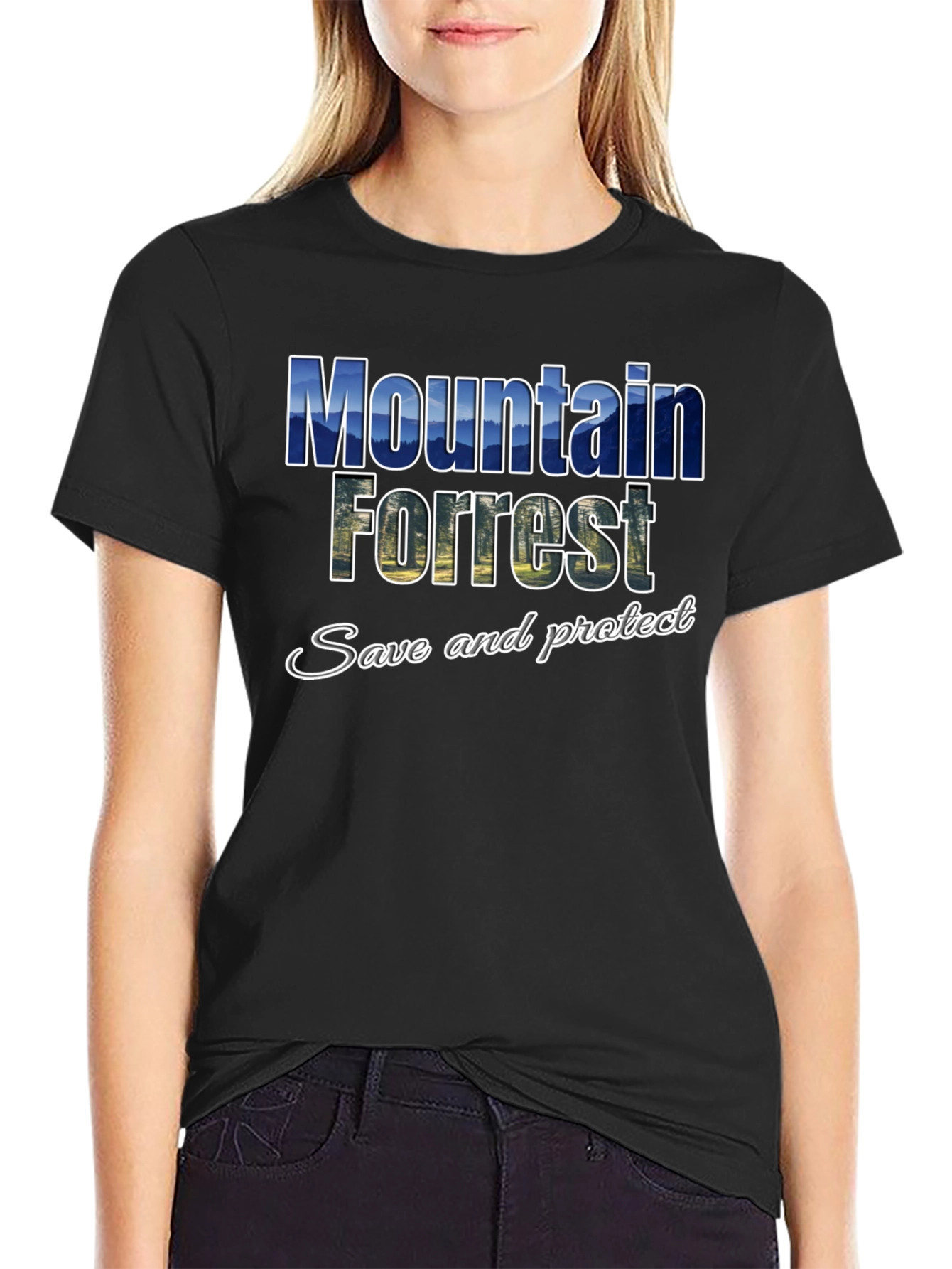 Mountain Forrest T-Shirt - Save and Protect