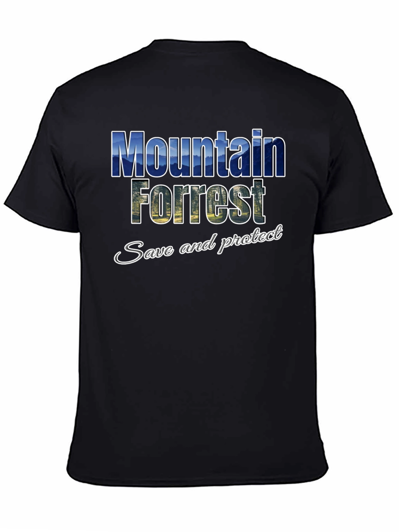 Mountain Forrest T-Shirt - Save and Protect