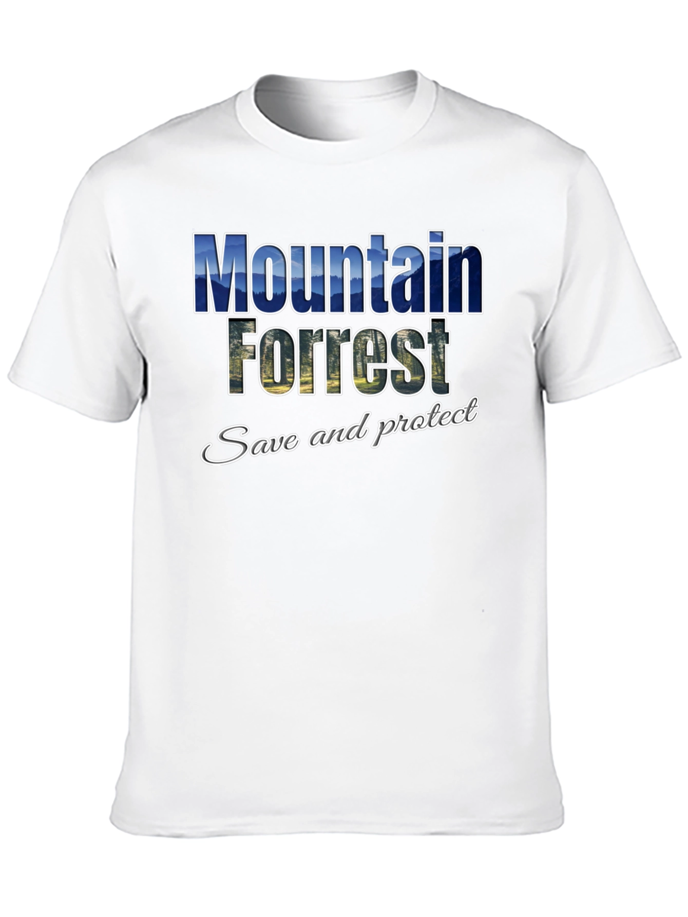 Mountain Forrest T-Shirt - Save and Protect
