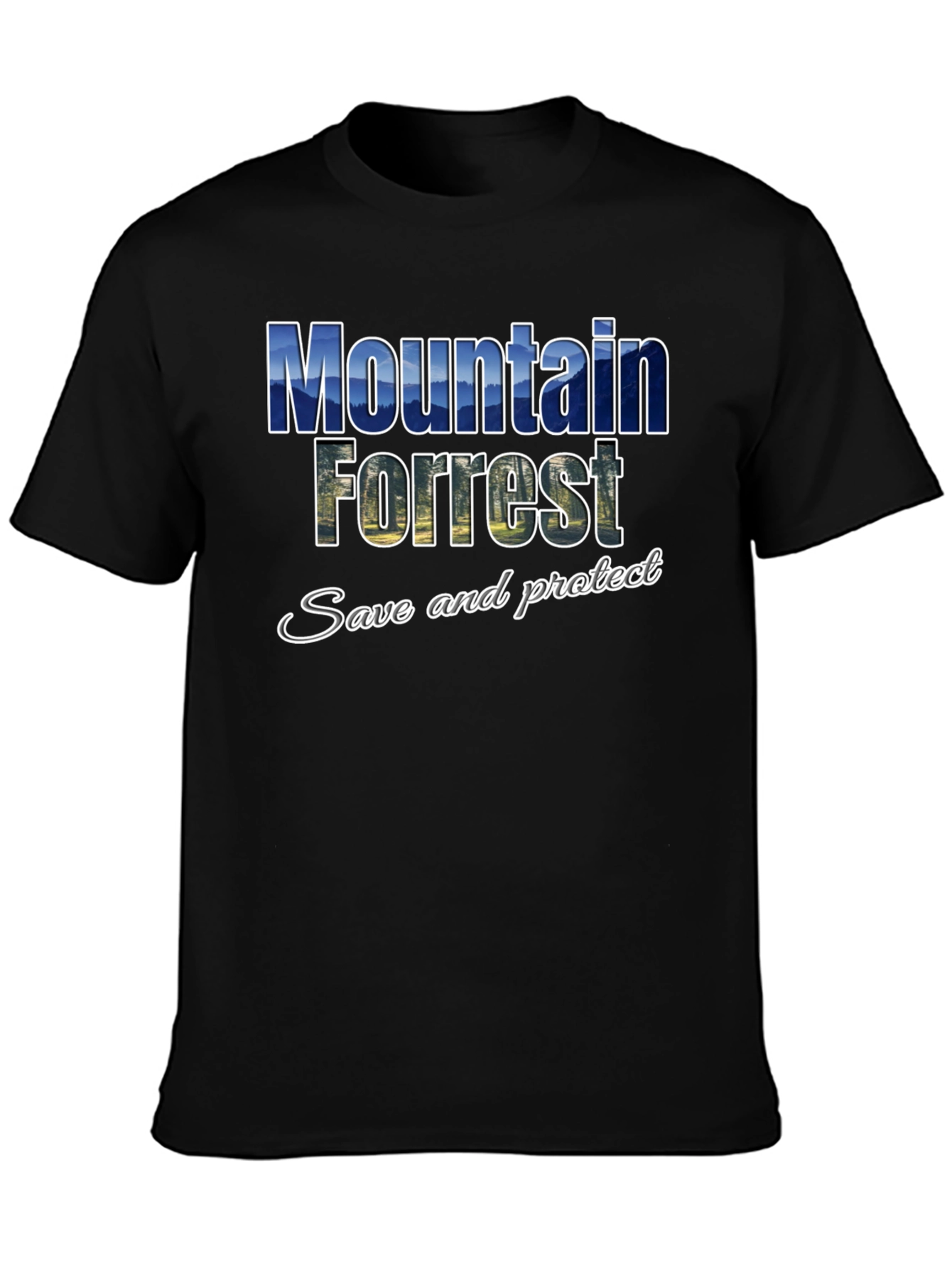 Mountain Forrest T-Shirt - Save and Protect