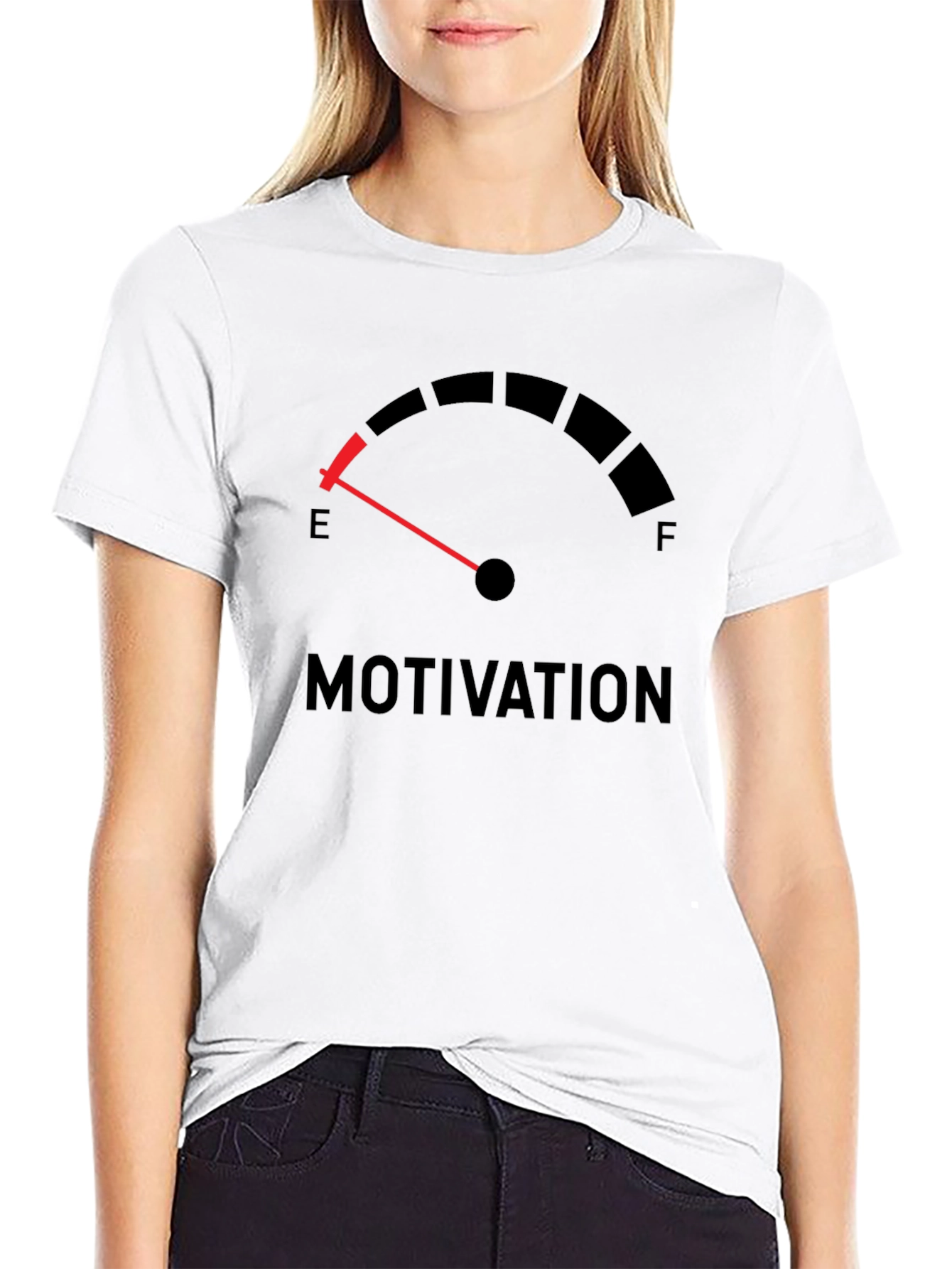 Motivation Empty Gauge Graphic T-Shirt