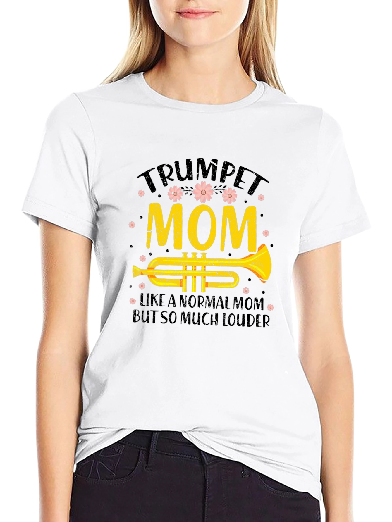 Trumpet Mom T-Shirt - Musicians Mother Tee