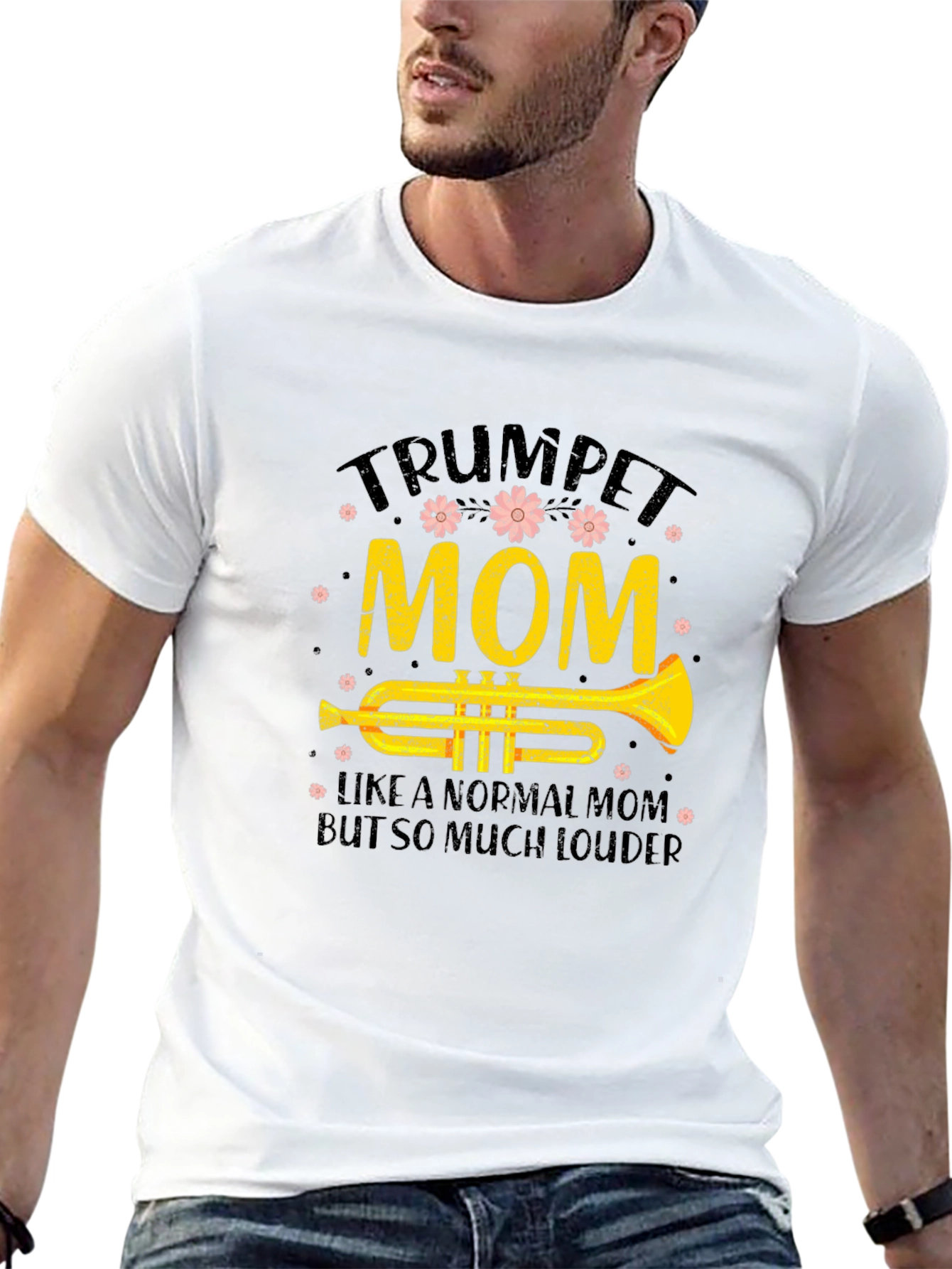 Trumpet Mom T-Shirt - Musicians Mother Tee
