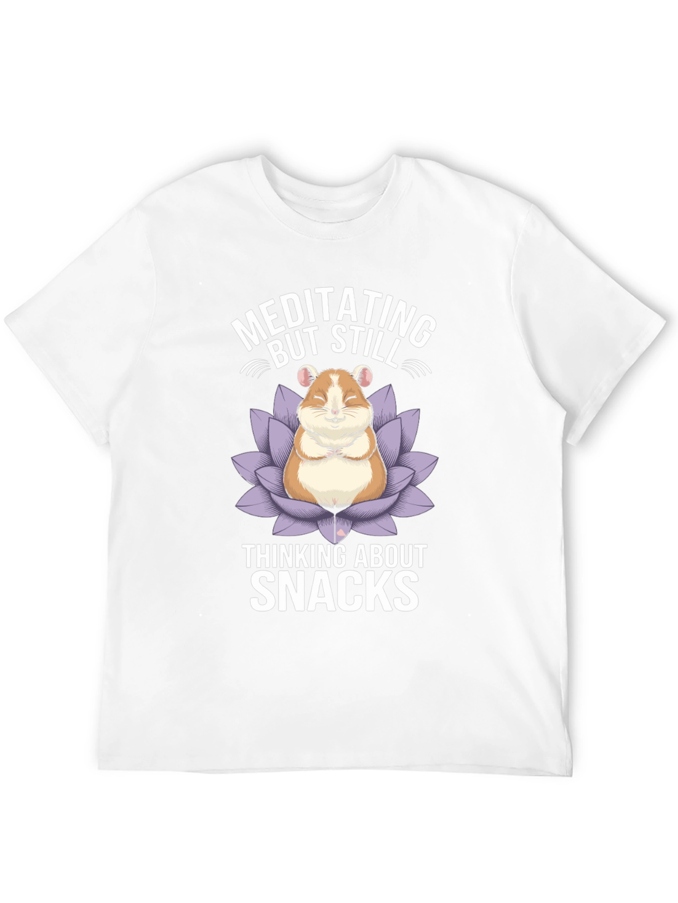 Meditating Hamster Snacks T-Shirt