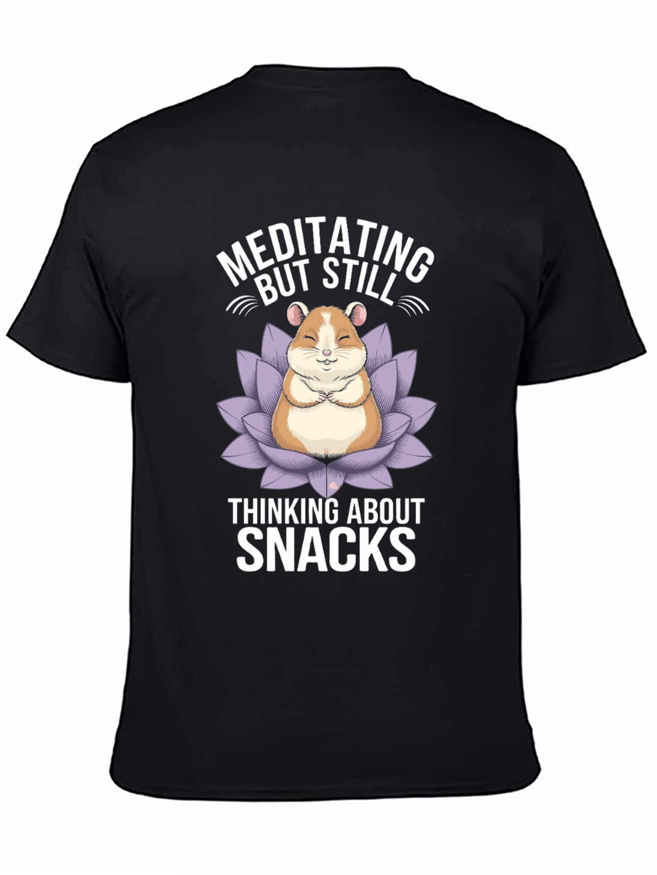 Meditating Hamster Snacks T-Shirt