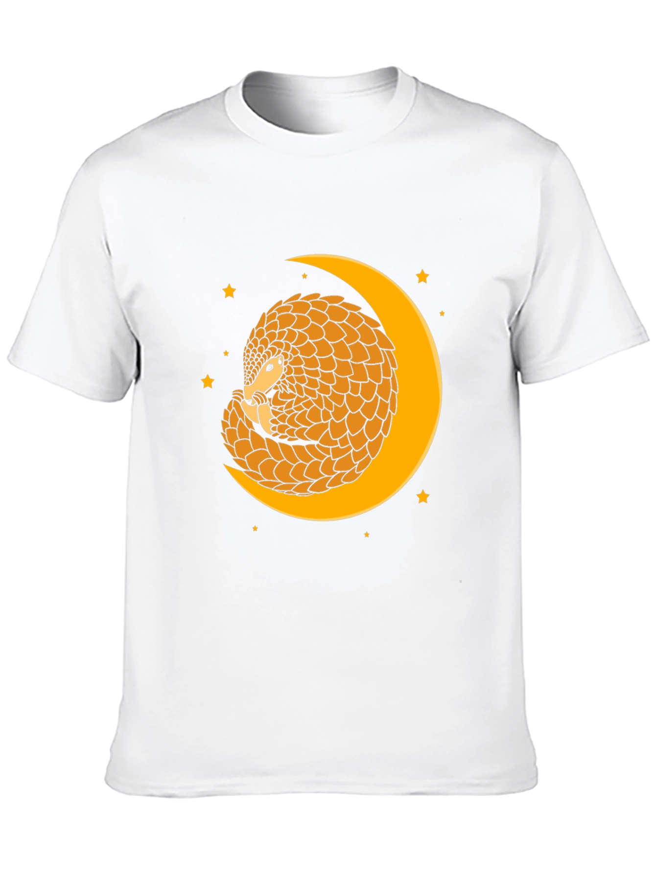 Pangolin Moon T-Shirt - Unique Animal Graphic Tee