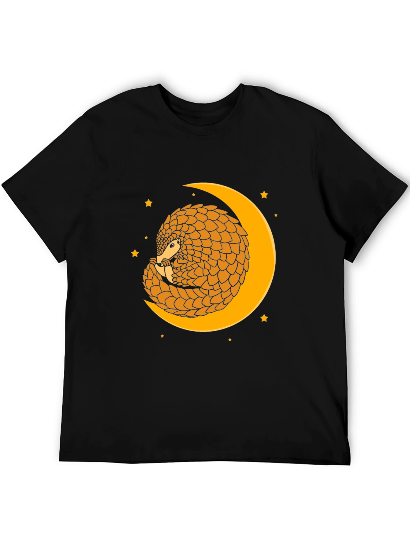 Pangolin Moon T-Shirt - Unique Animal Graphic Tee