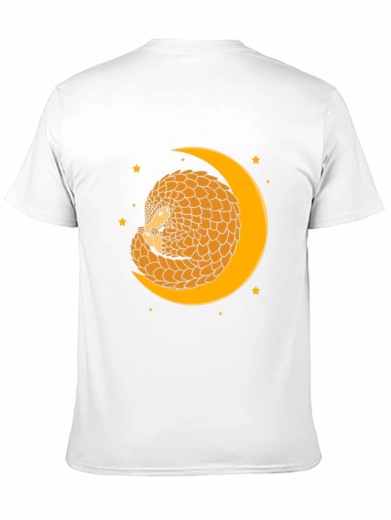 Pangolin Moon T-Shirt - Unique Animal Graphic Tee