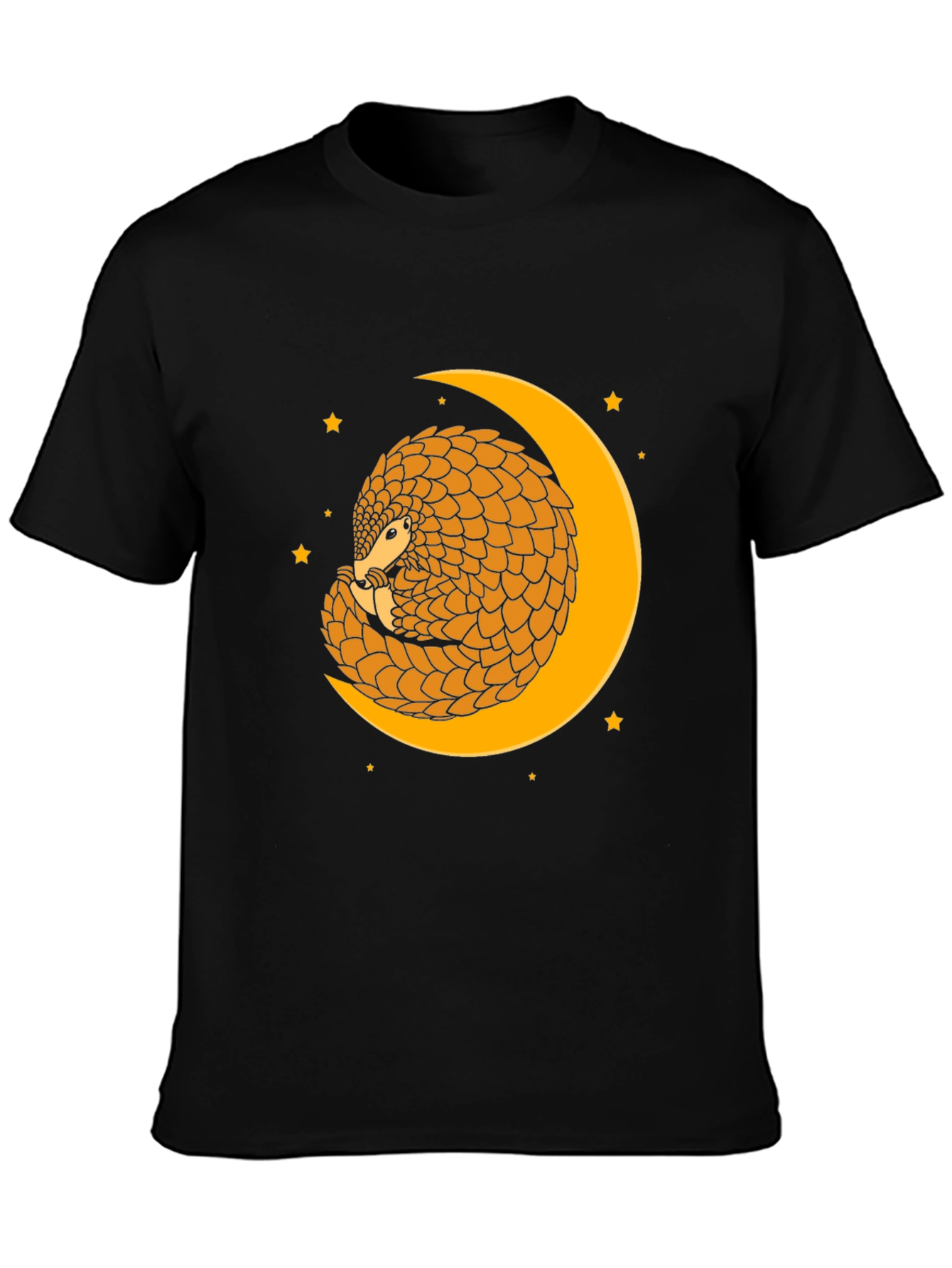 Pangolin Moon T-Shirt - Unique Animal Graphic Tee