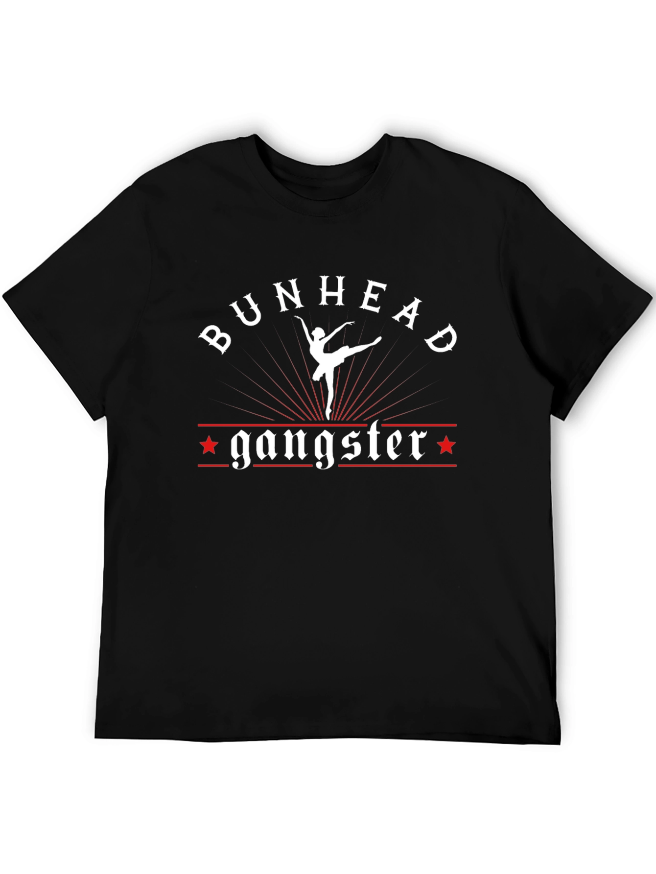 Bunhead Gangster Black T-Shirt