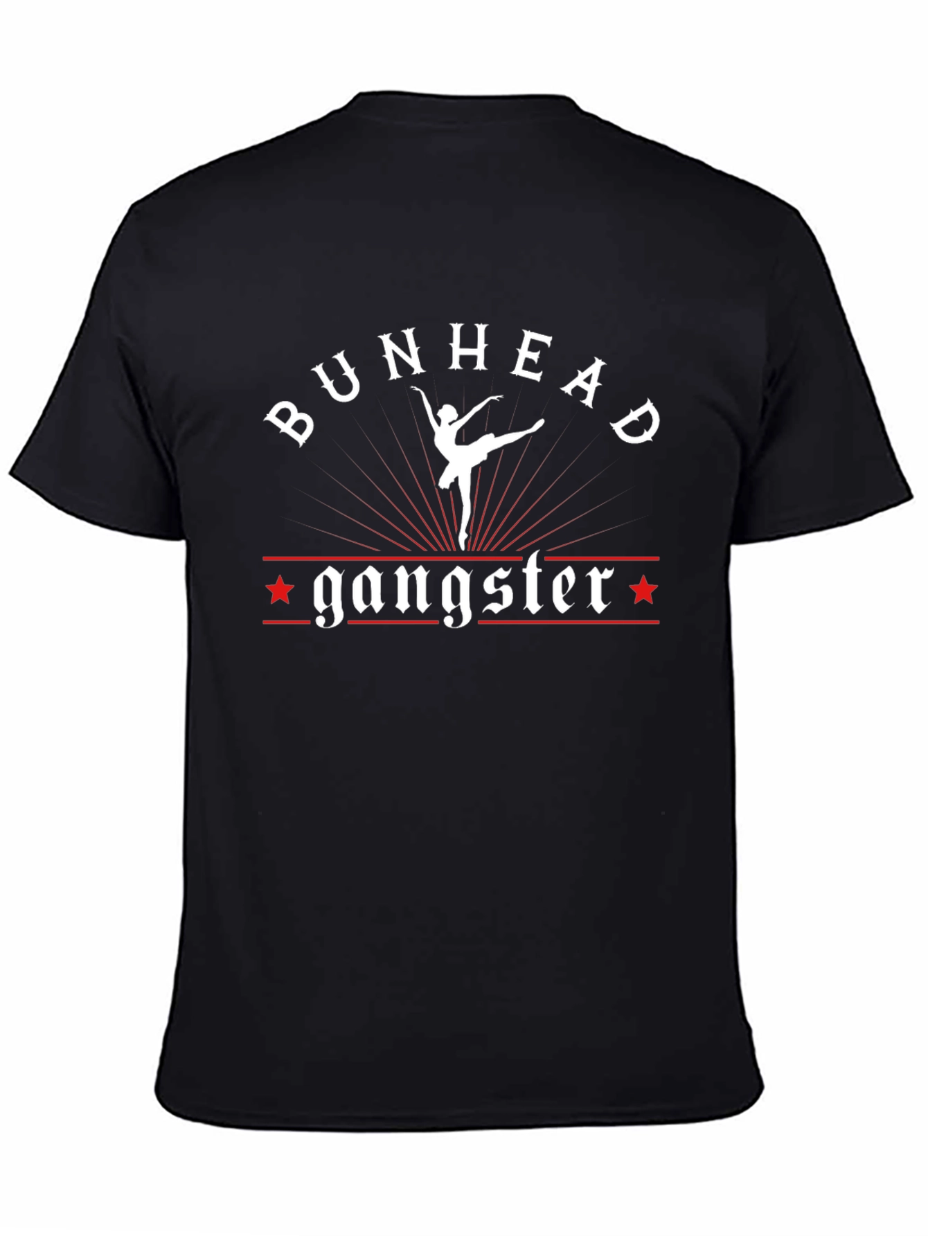 Bunhead Gangster Black T-Shirt