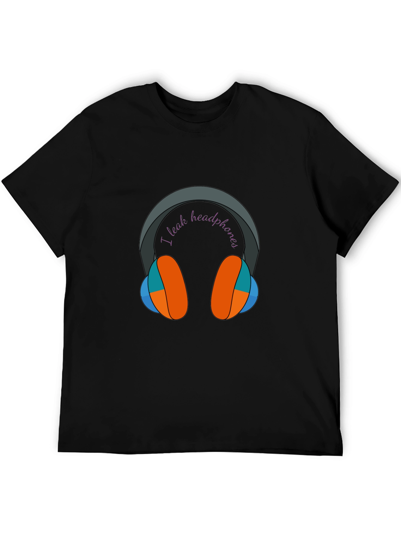 I Leak Headphones Graphic Tee