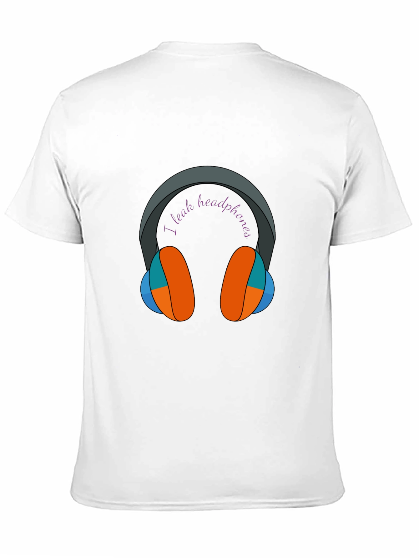 I Leak Headphones Graphic Tee