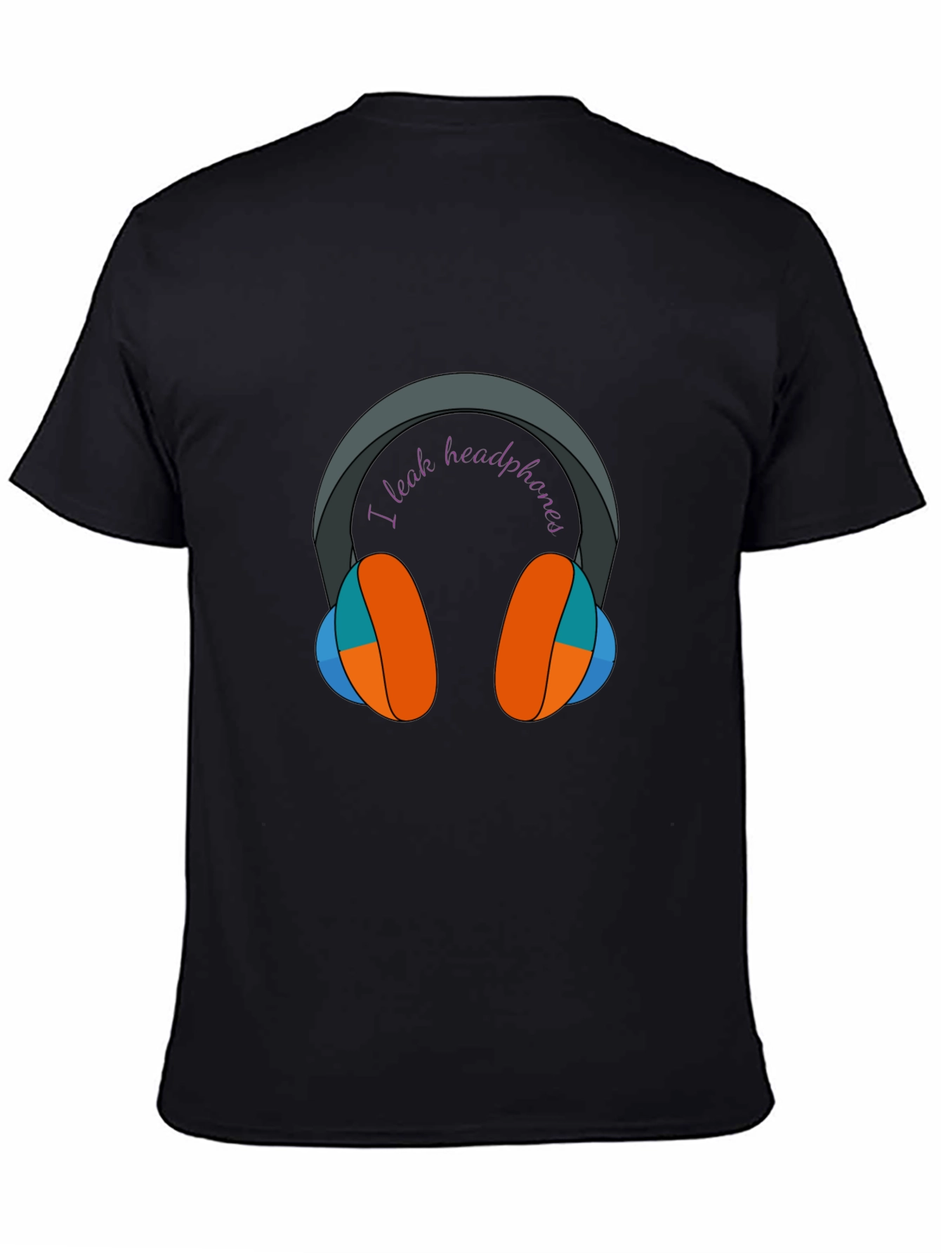 I Leak Headphones Graphic Tee