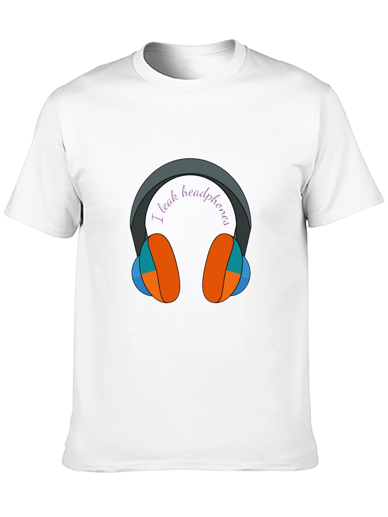 I Leak Headphones Graphic Tee