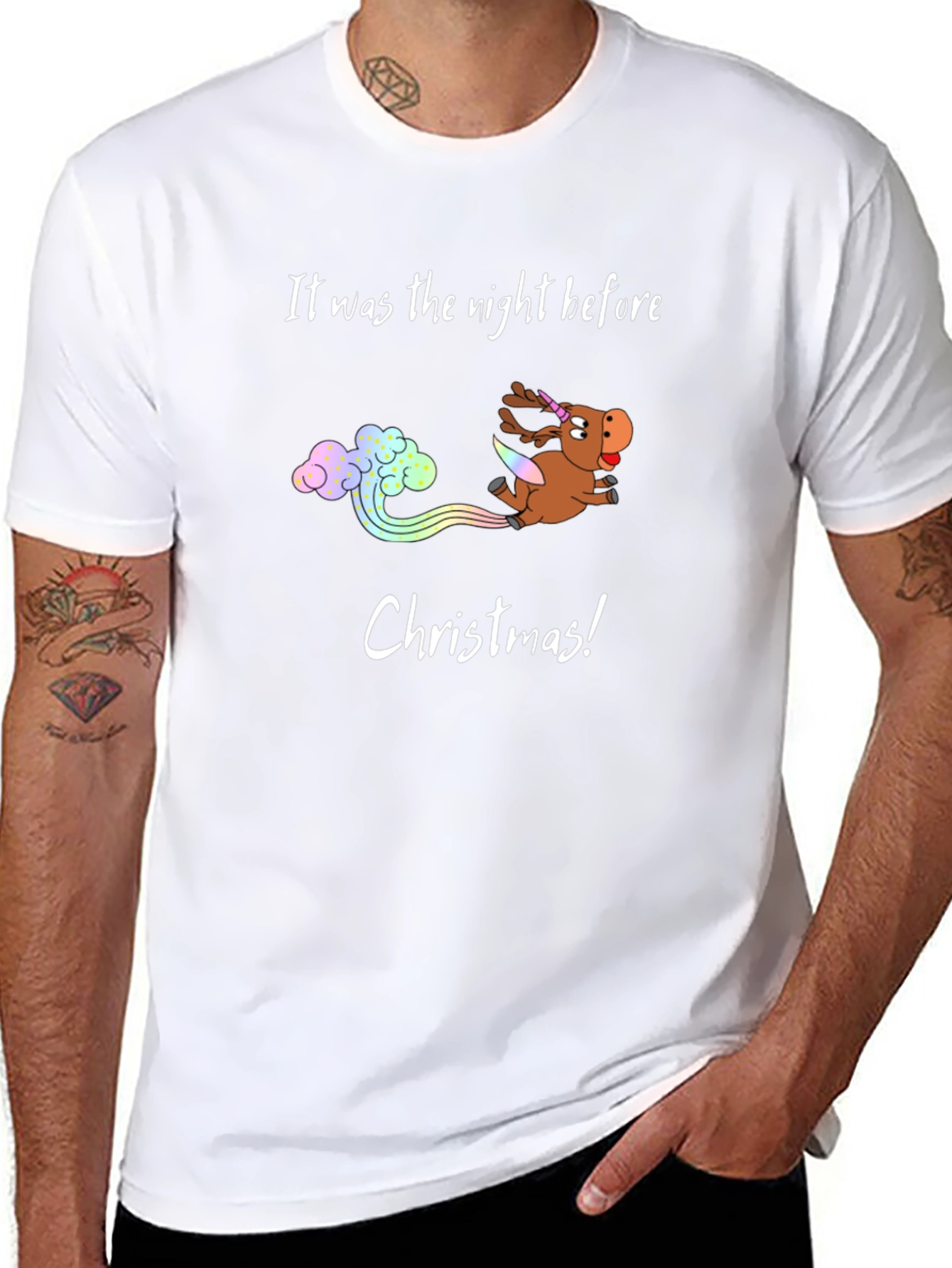 It Was The Night Before Christmas T-Shirt