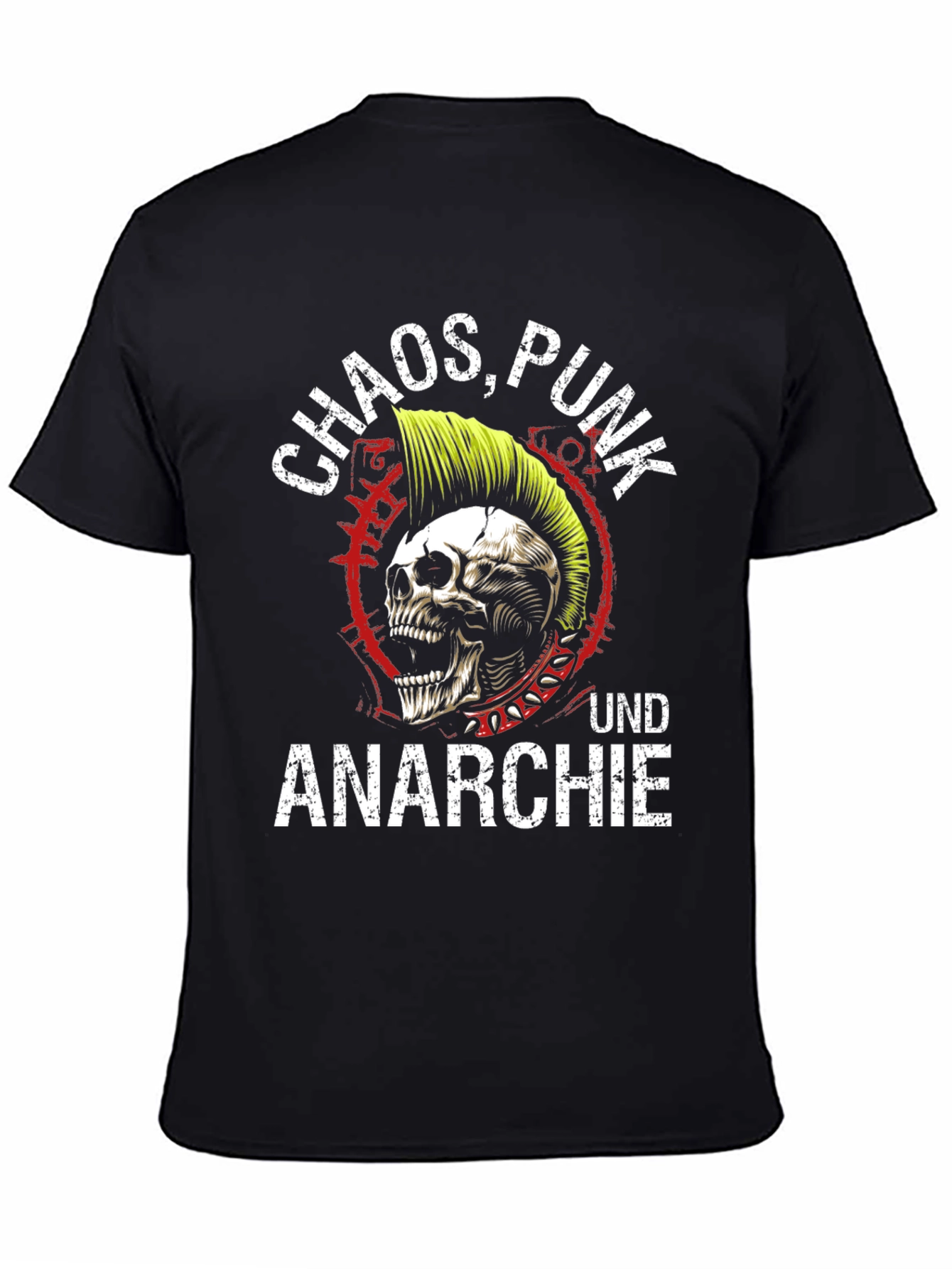 Chaos Punk Anarchie Graphic Tee