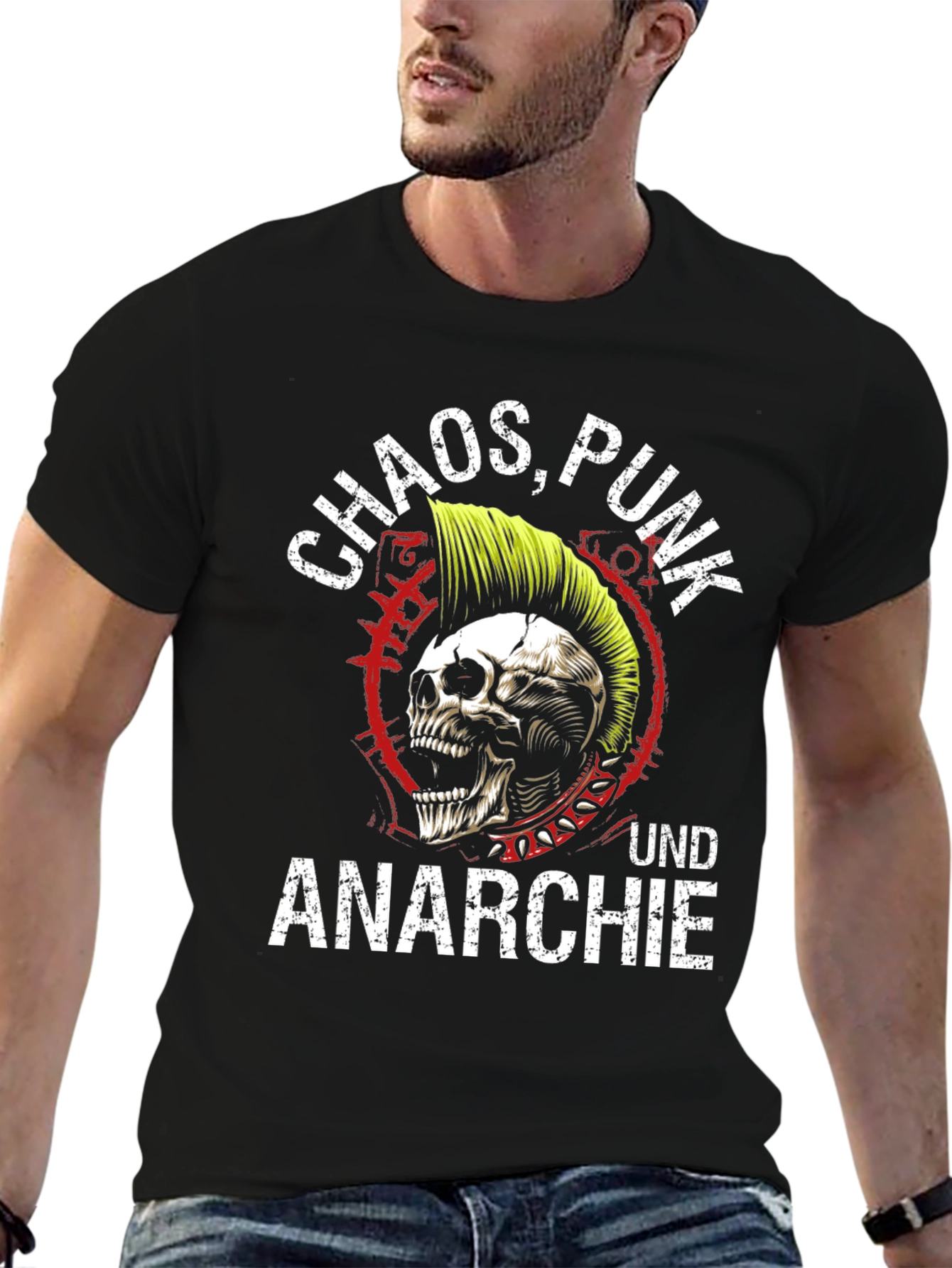 Chaos Punk Anarchie Graphic Tee