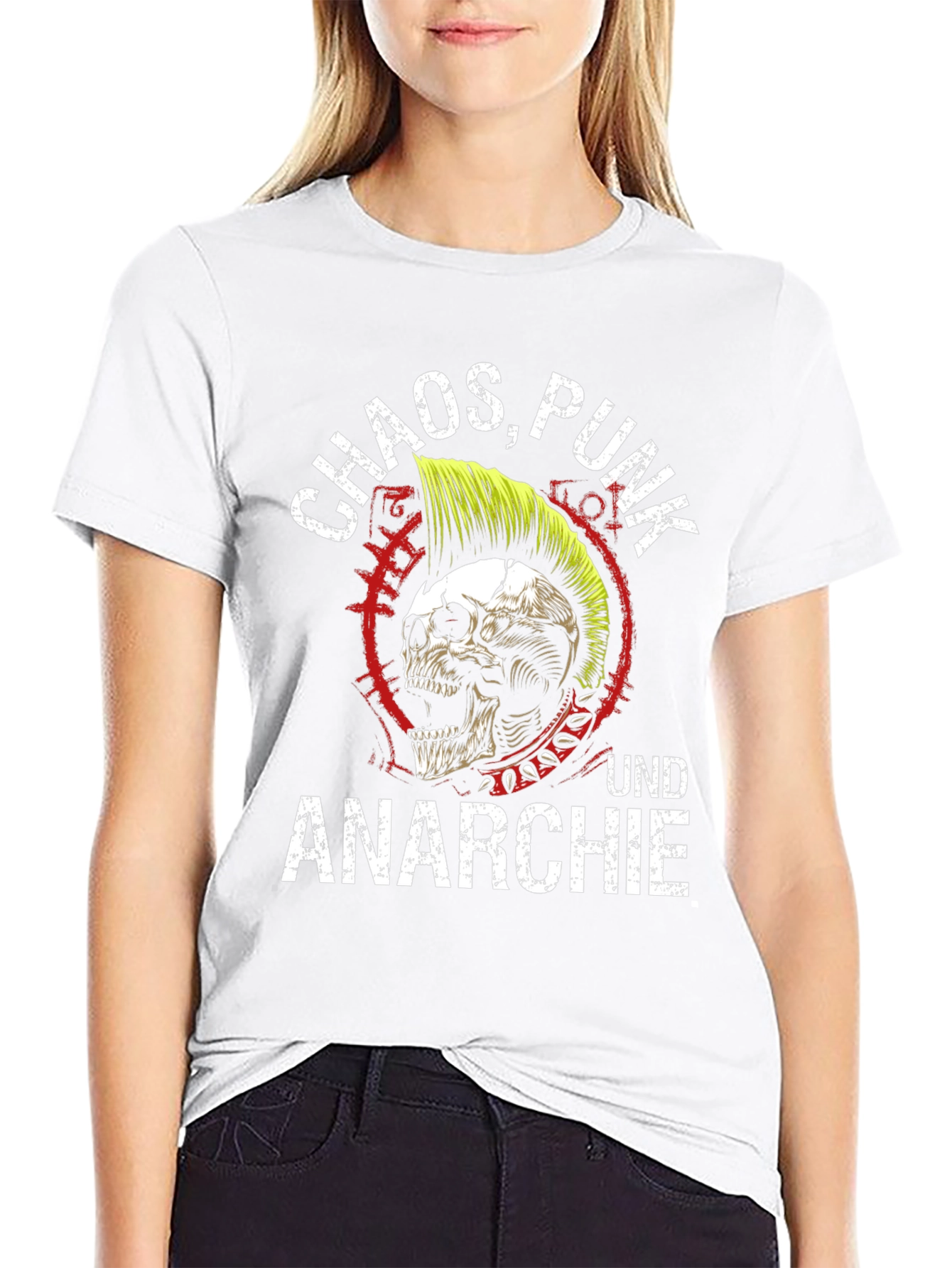 Chaos Punk Anarchie Graphic Tee