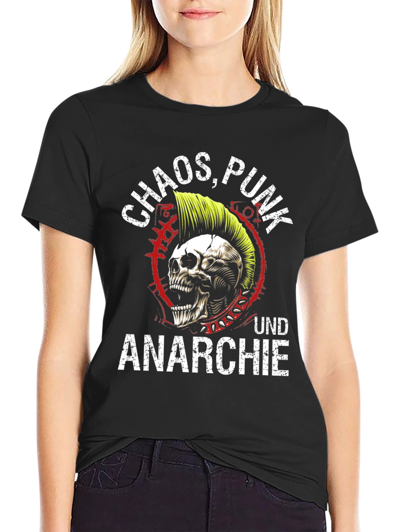Chaos Punk Anarchie Graphic Tee