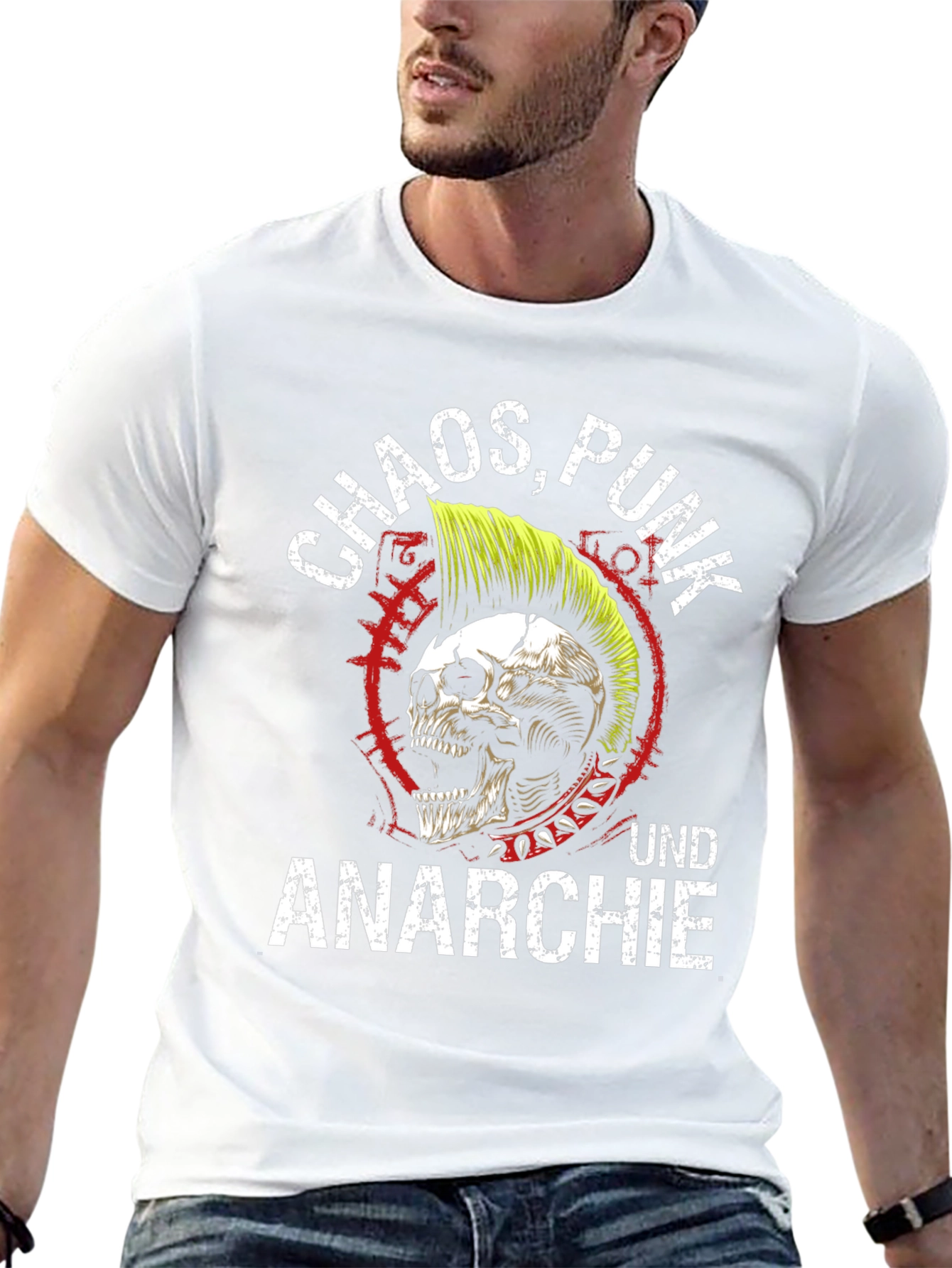 Chaos Punk Anarchie Graphic Tee