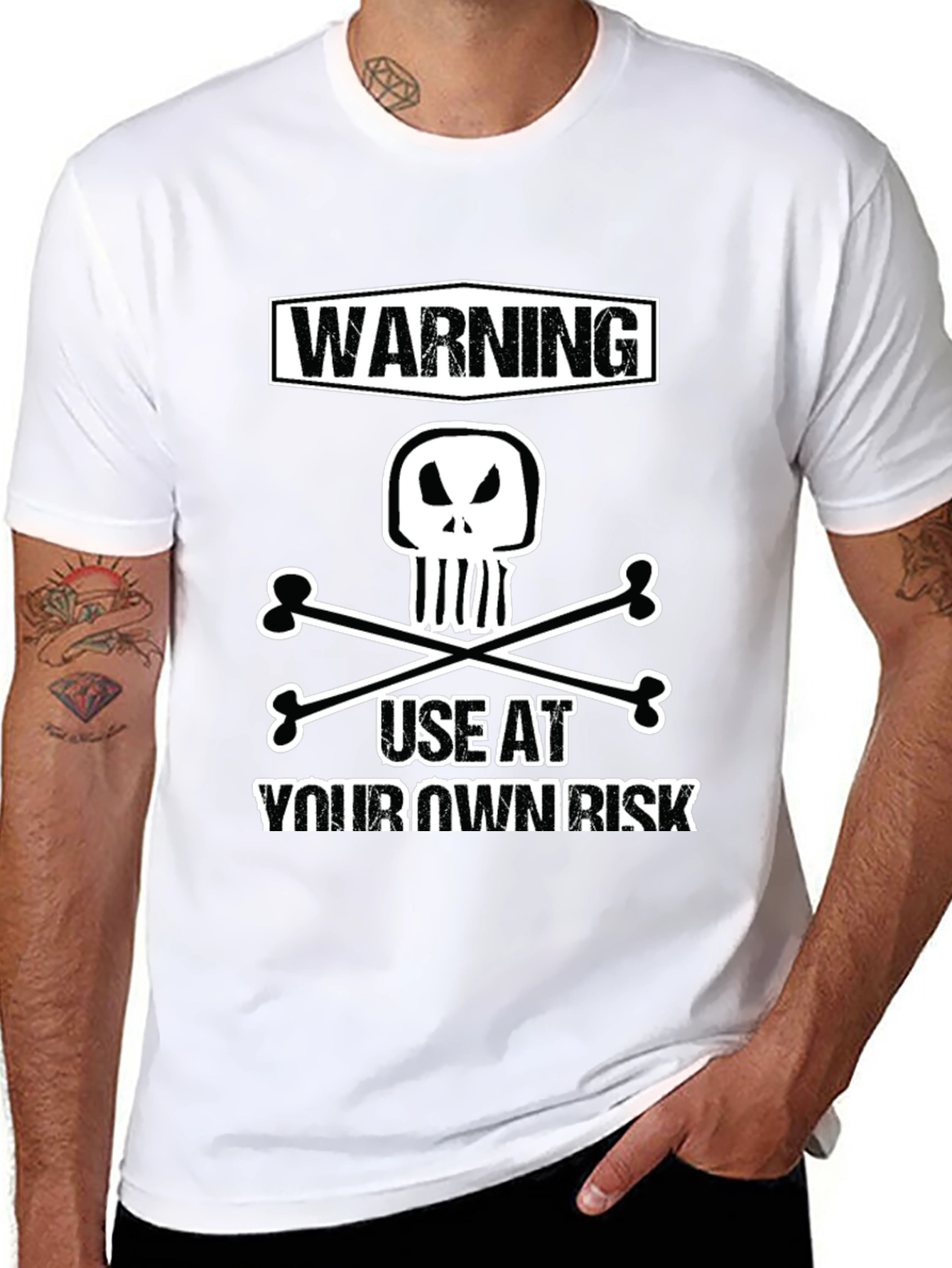 Warning Use At Your Own Risk Graphic Tee