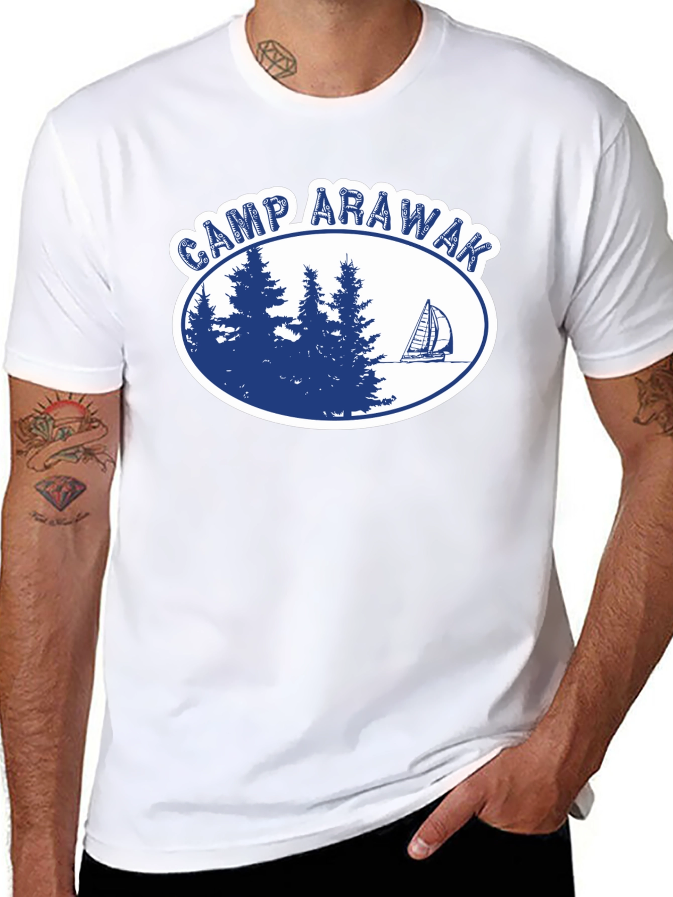 Camp Arawak T-Shirt - Retro Camp Tee