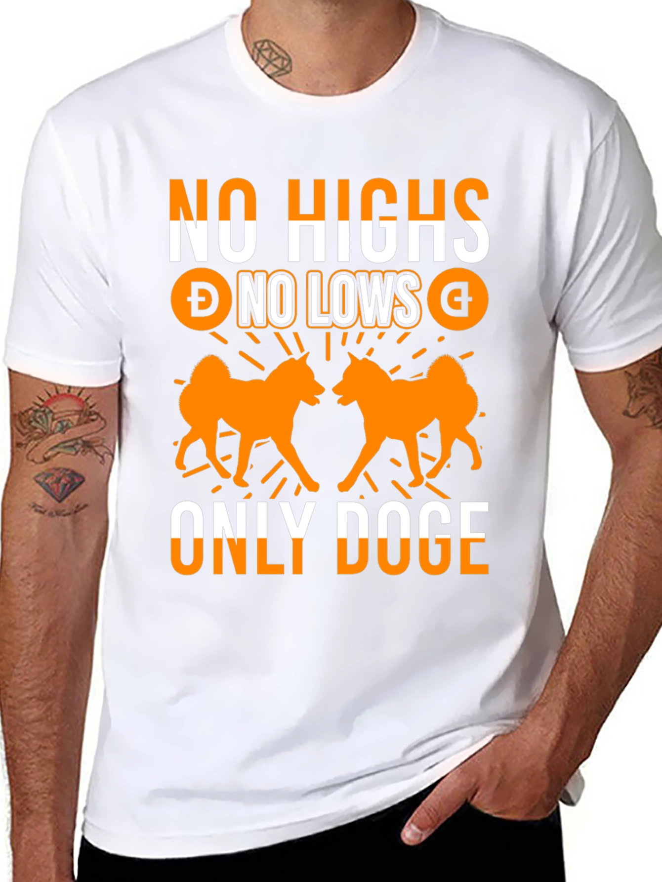 No Highs No Lows Only Doge T-Shirt
