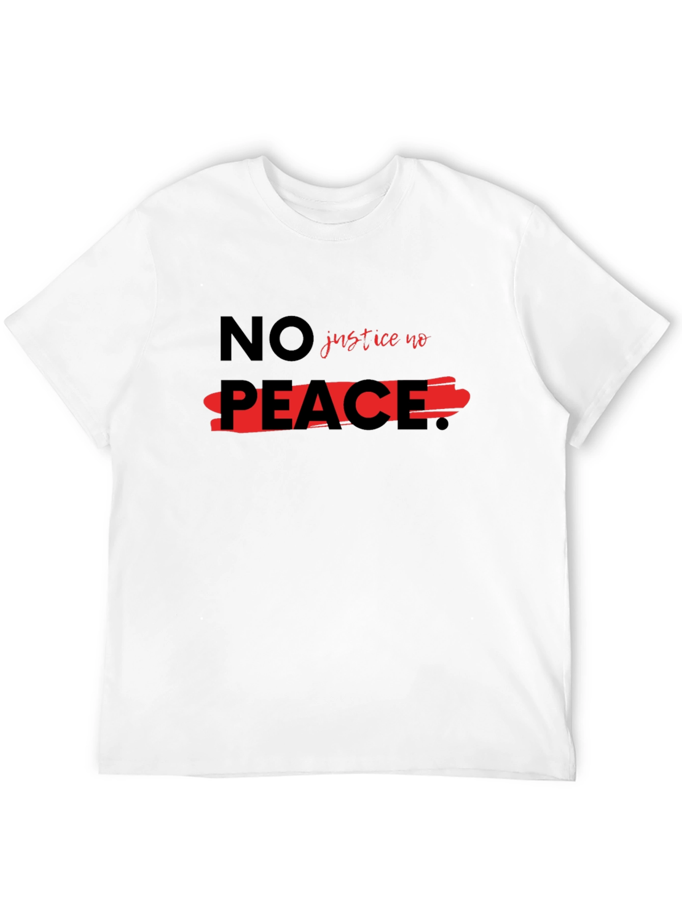 No Justice No Peace Black T-Shirt