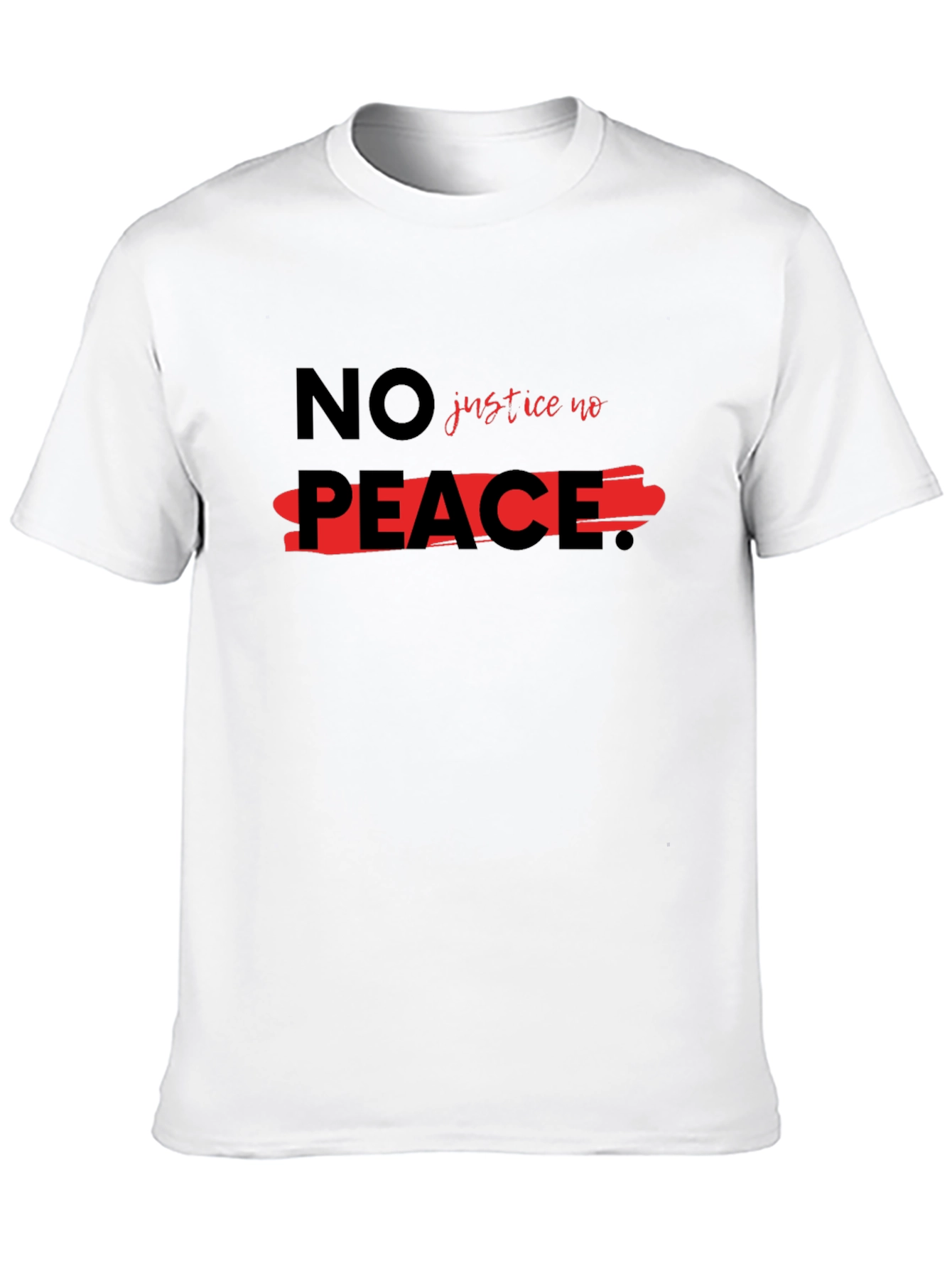 No Justice No Peace Black T-Shirt