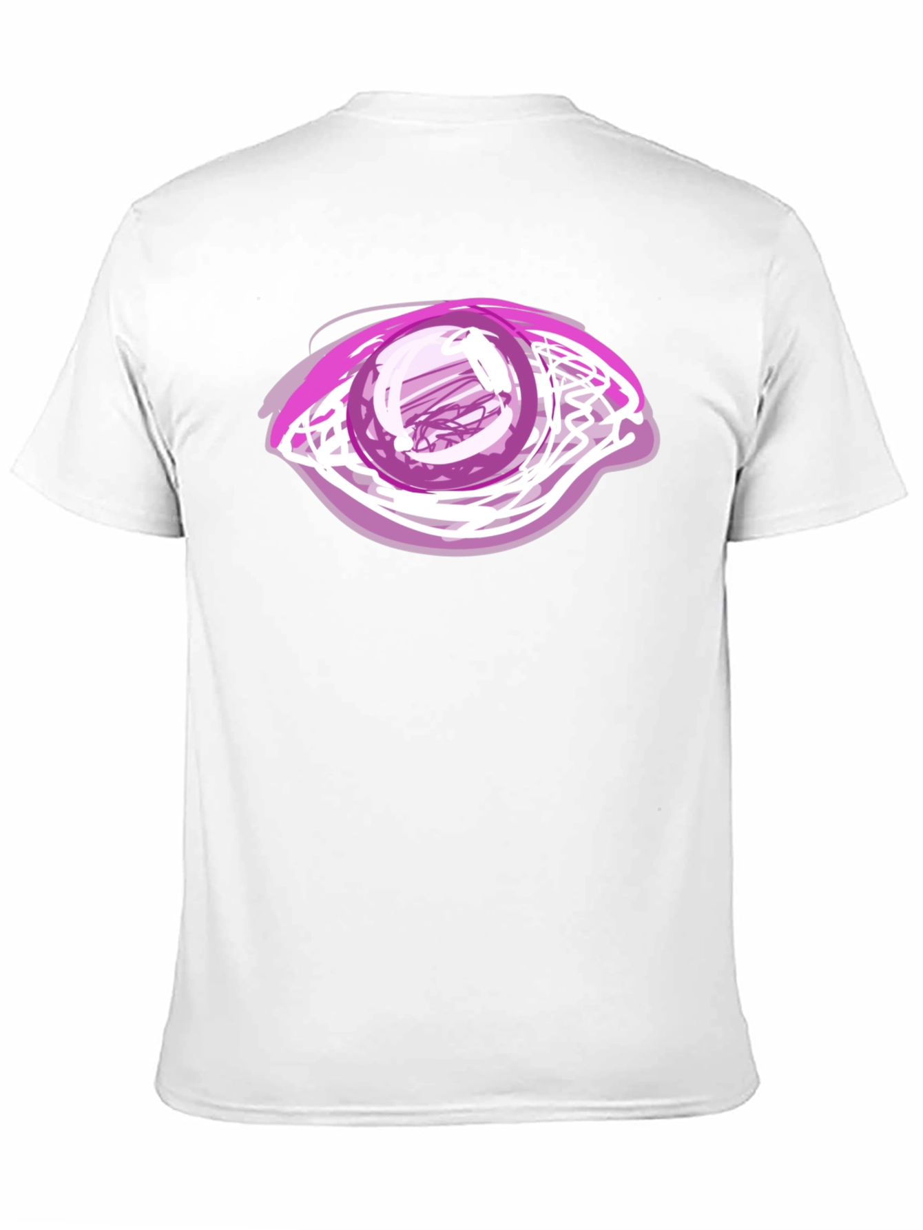 Eye Graphic Black T-Shirt - Bold Artistic Design