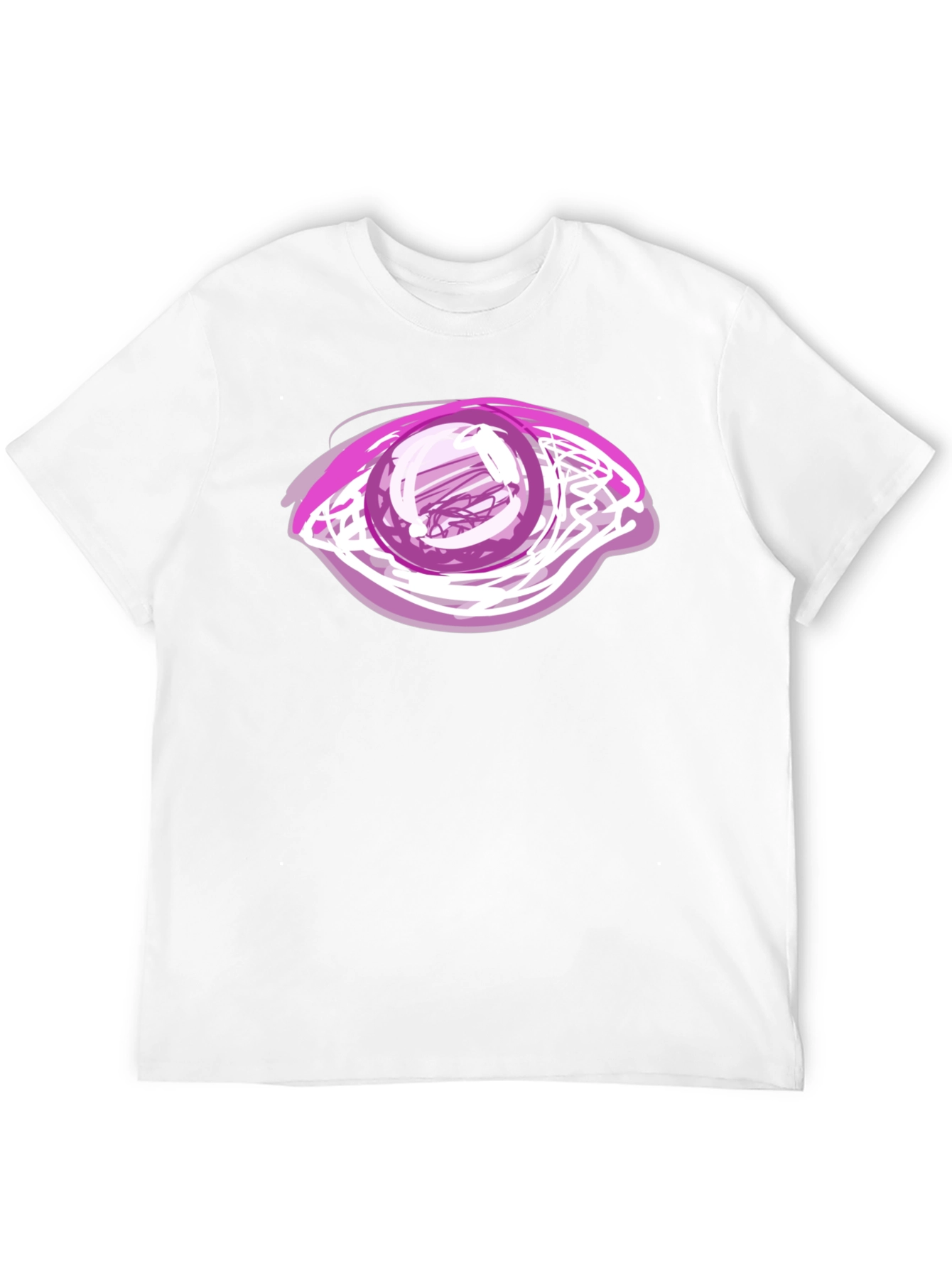 Eye Graphic Black T-Shirt - Bold Artistic Design