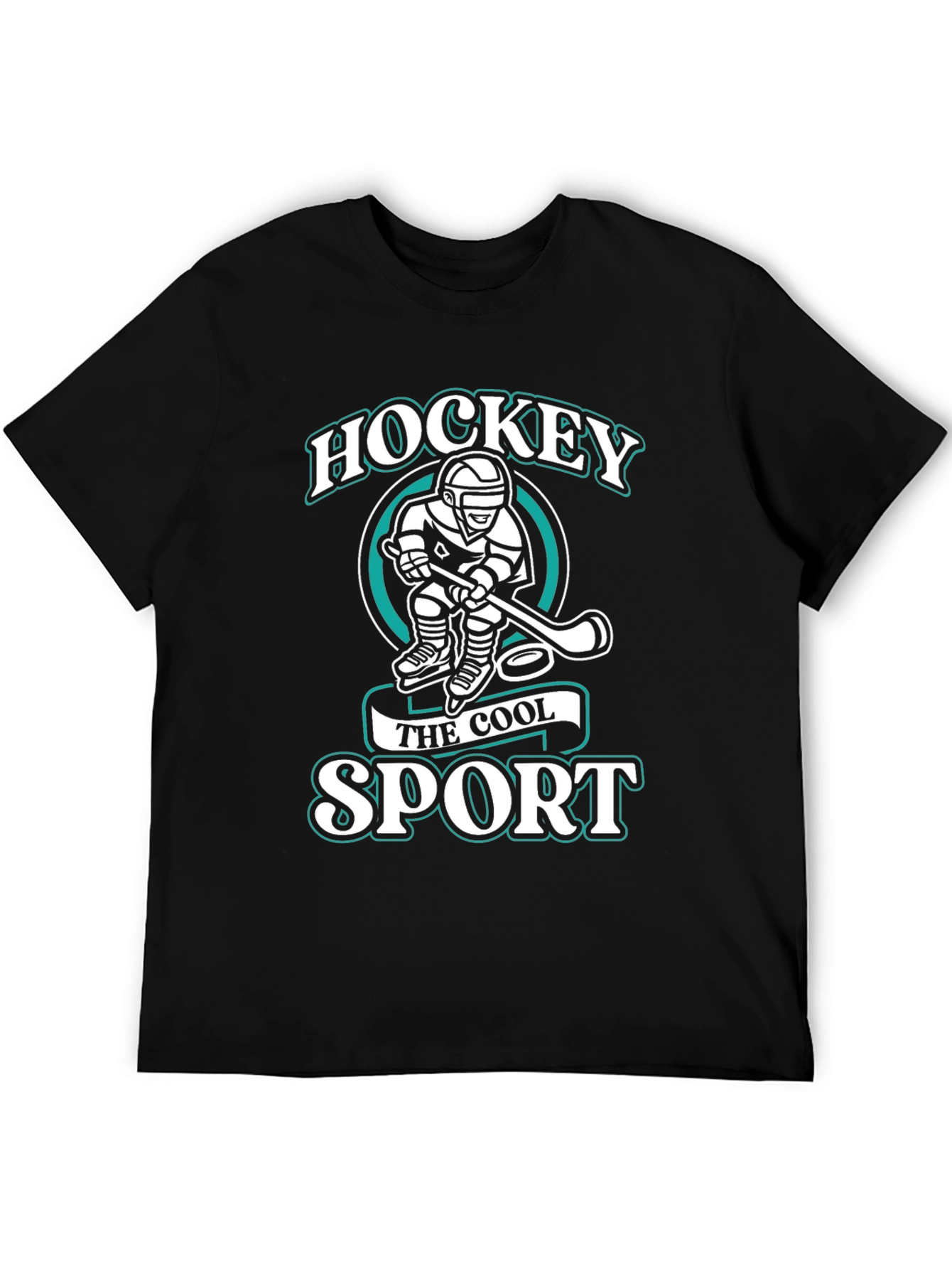 Hockey The Cool Sport Graphic T-Shirt