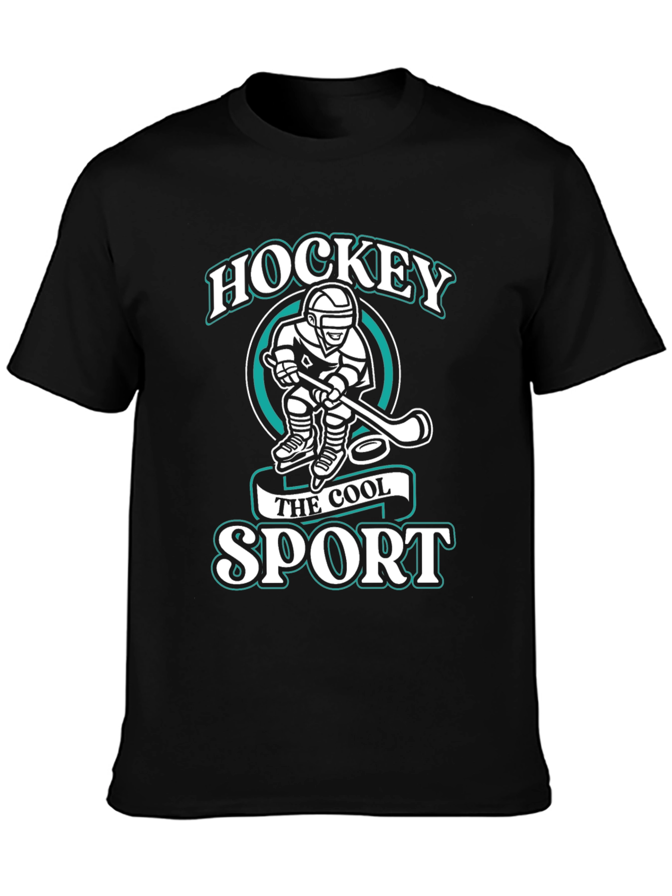 Hockey The Cool Sport Graphic T-Shirt