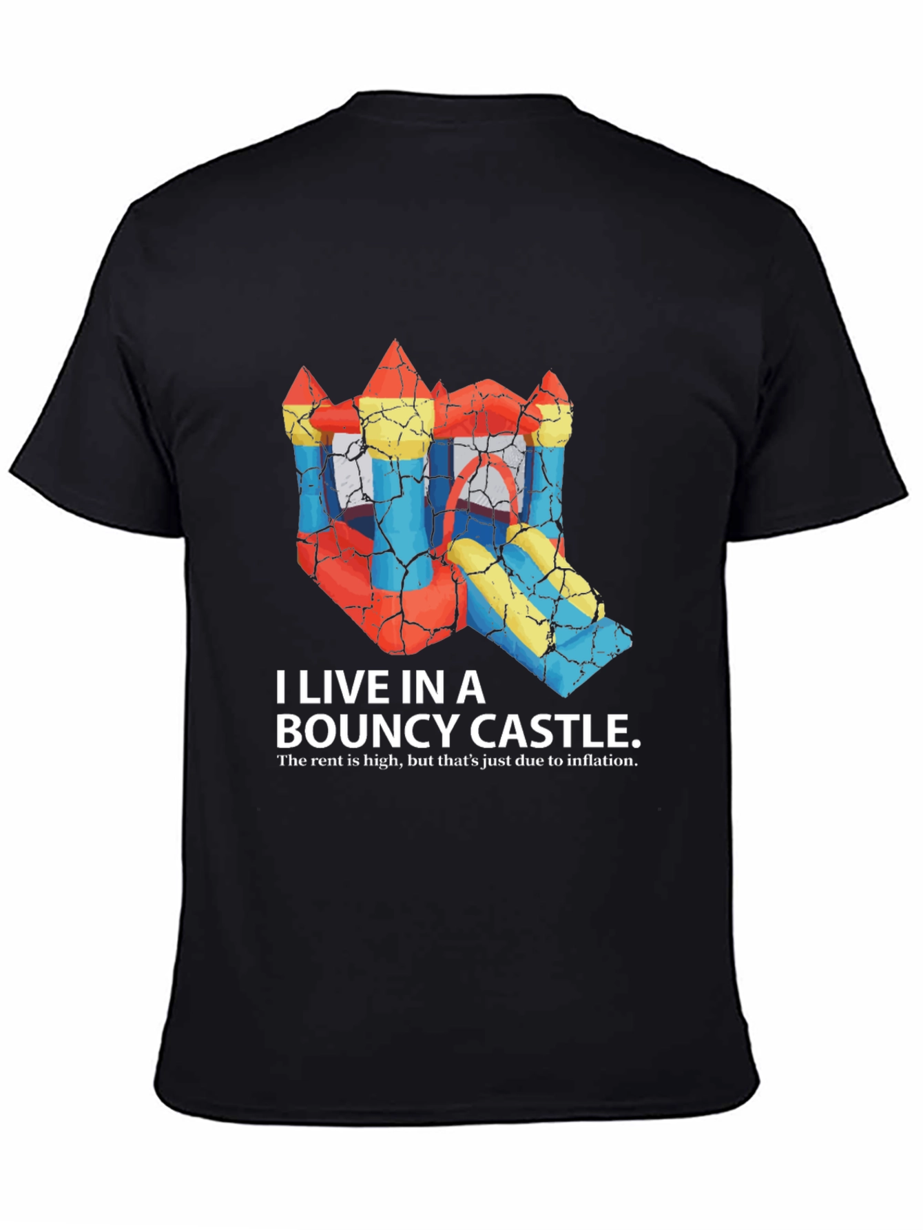 Bouncy Castle T-Shirt - Funny Inflation Tee