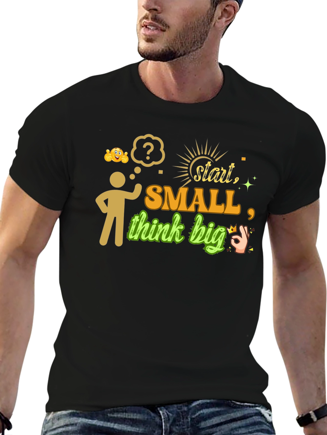 Start Small Think Big Graphic Tee
