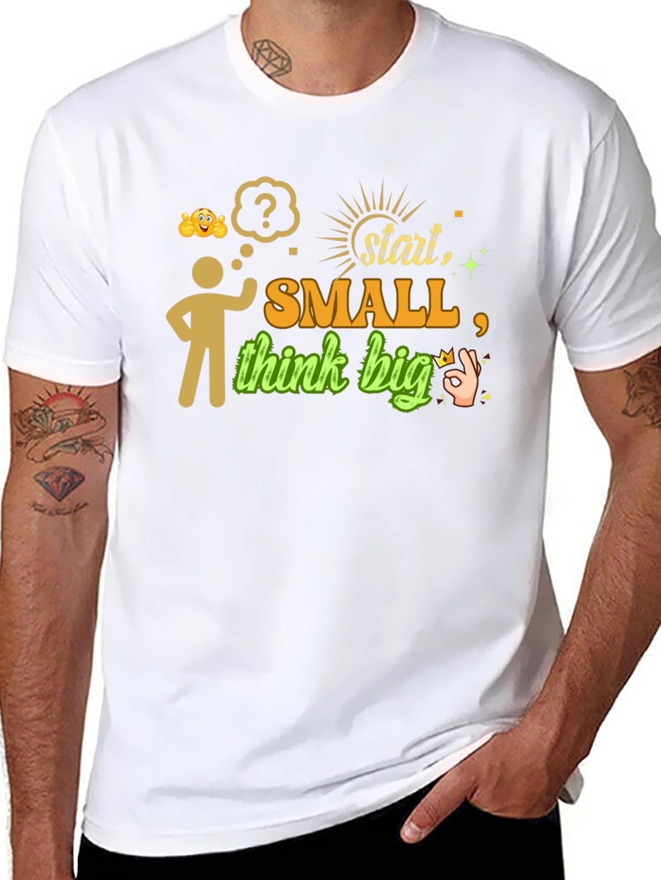 Start Small Think Big Graphic Tee