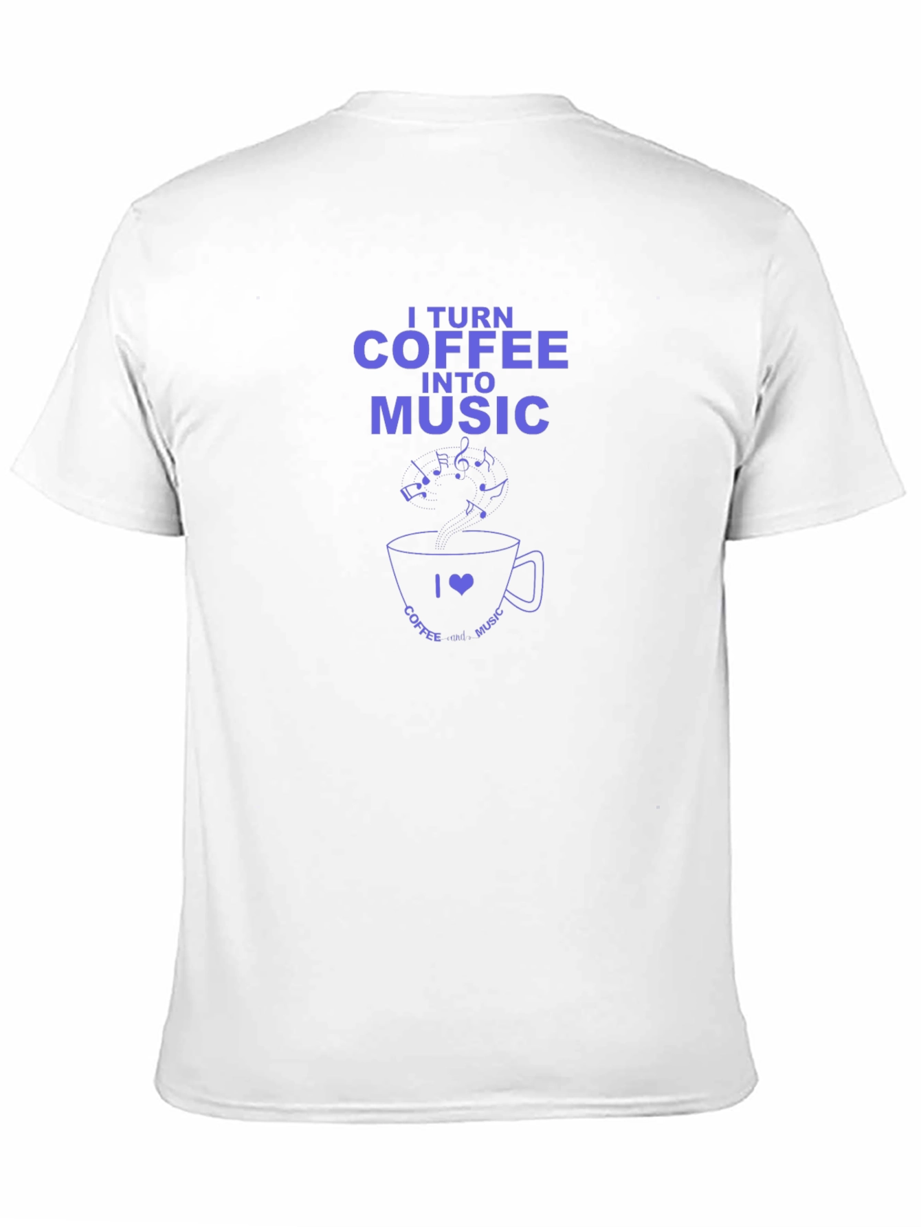Coffee to Music Graphic T-Shirt