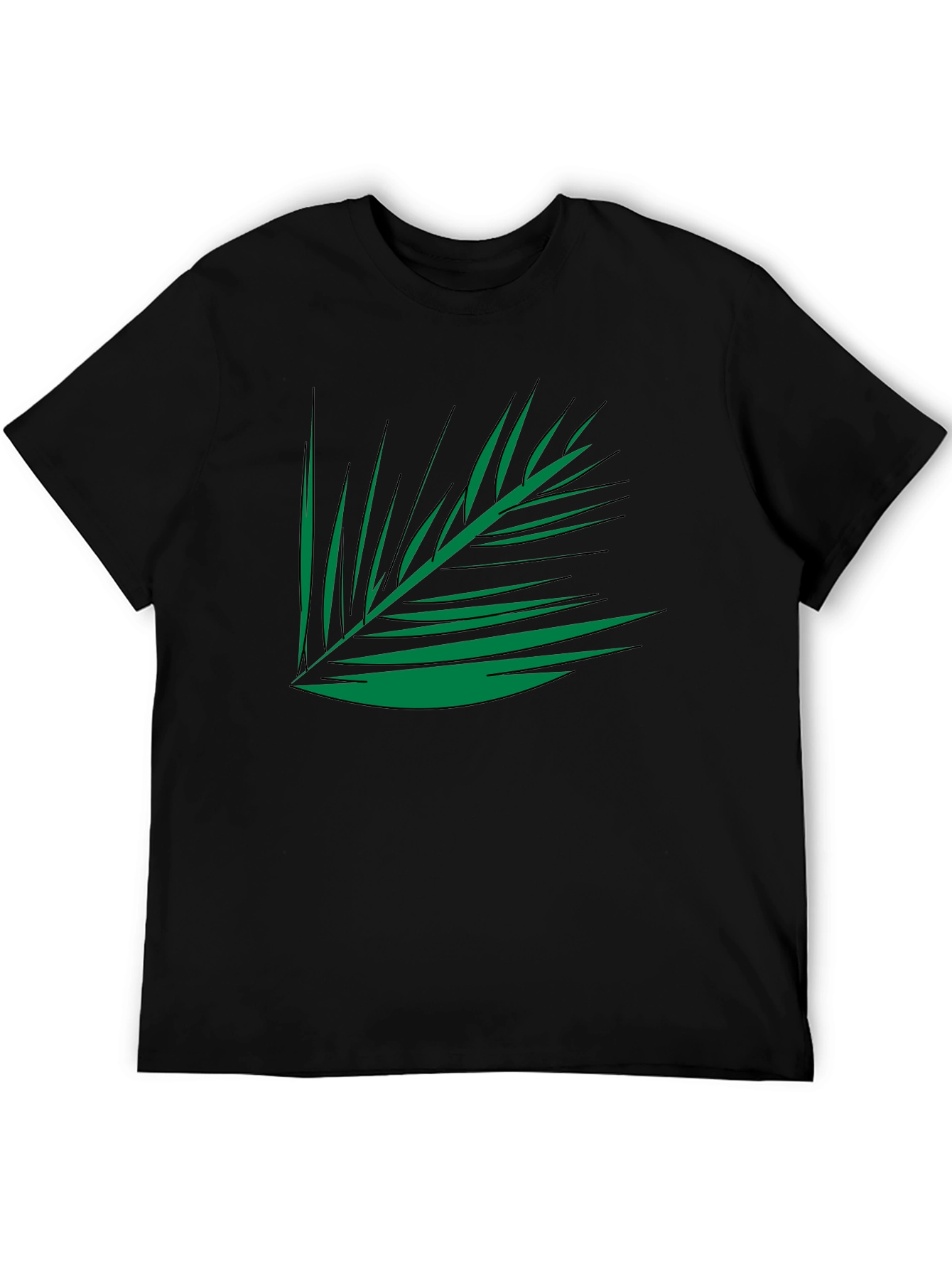 Tropical Palm Leaf Graphic Tee