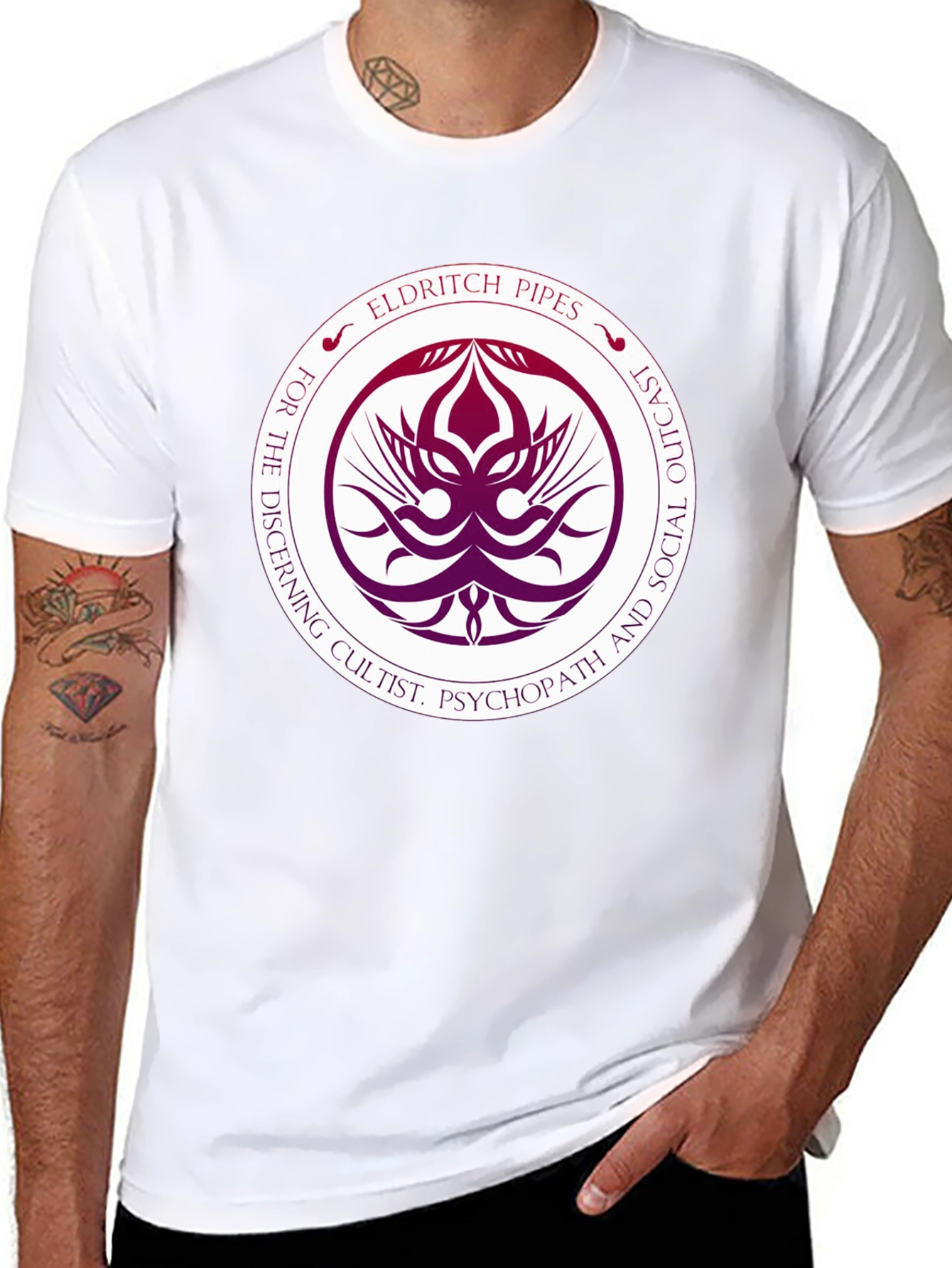 Eldritch Pipes Cultist T-Shirt
