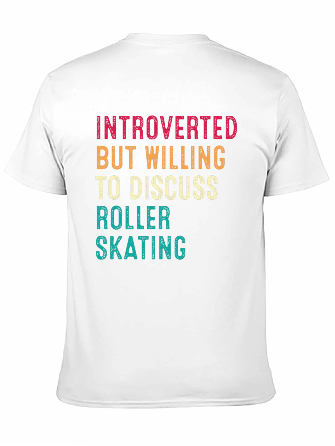 Introverted Roller Skating T-Shirt