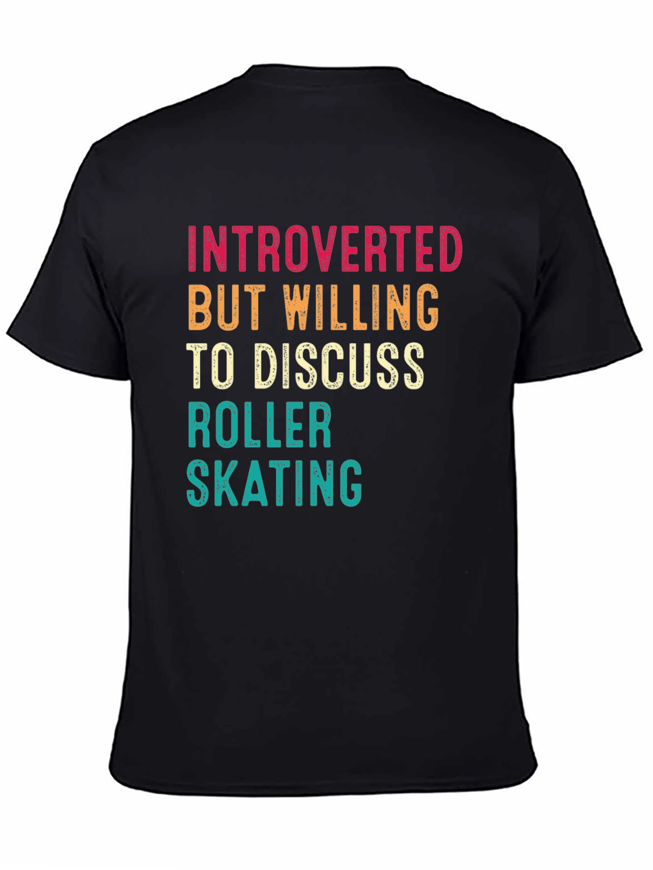 Introverted Roller Skating T-Shirt