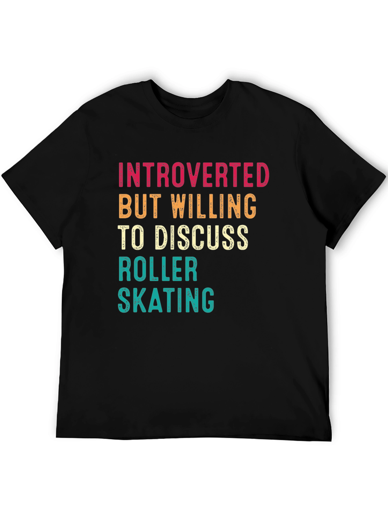 Introverted Roller Skating T-Shirt