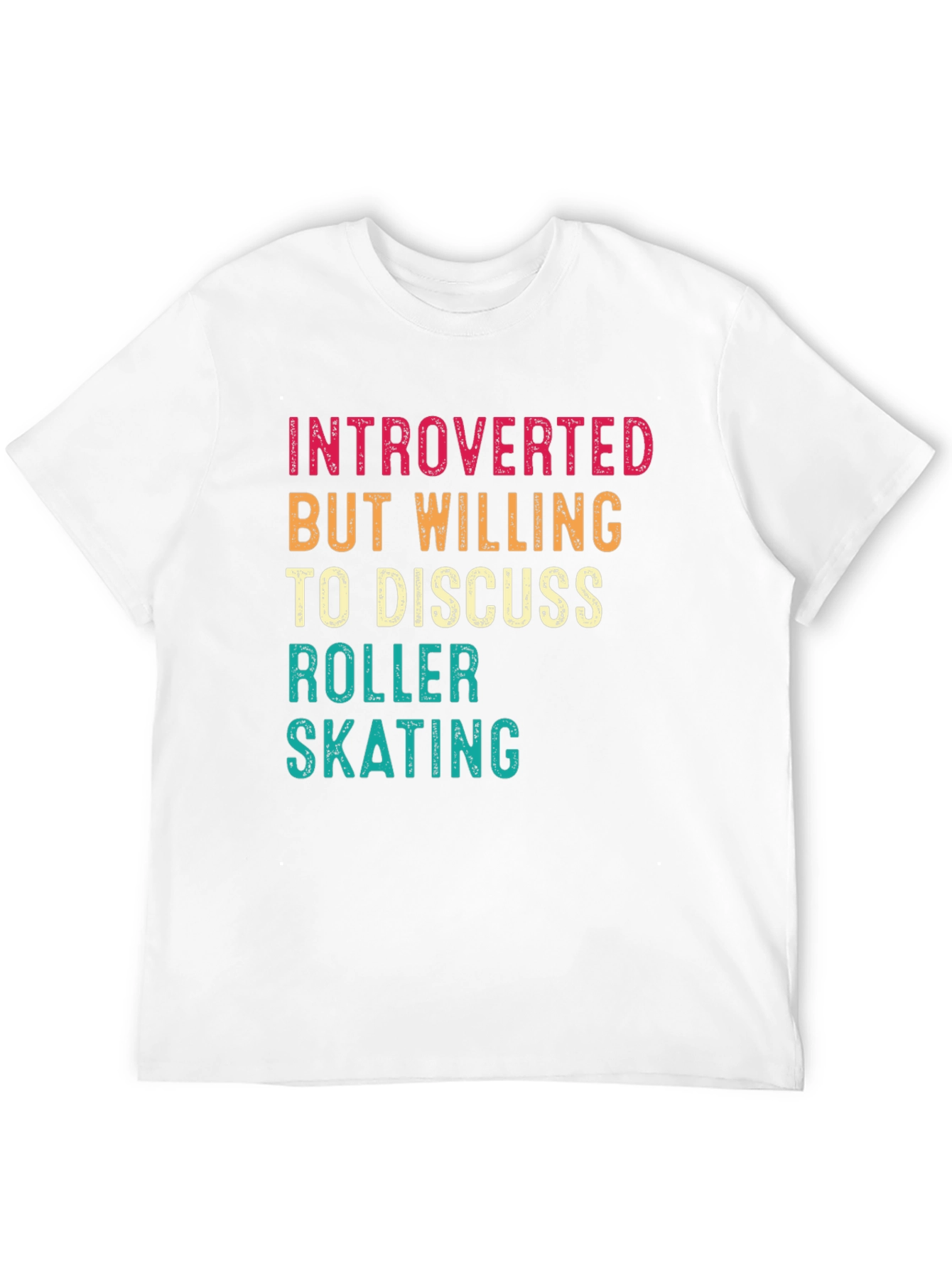 Introverted Roller Skating T-Shirt